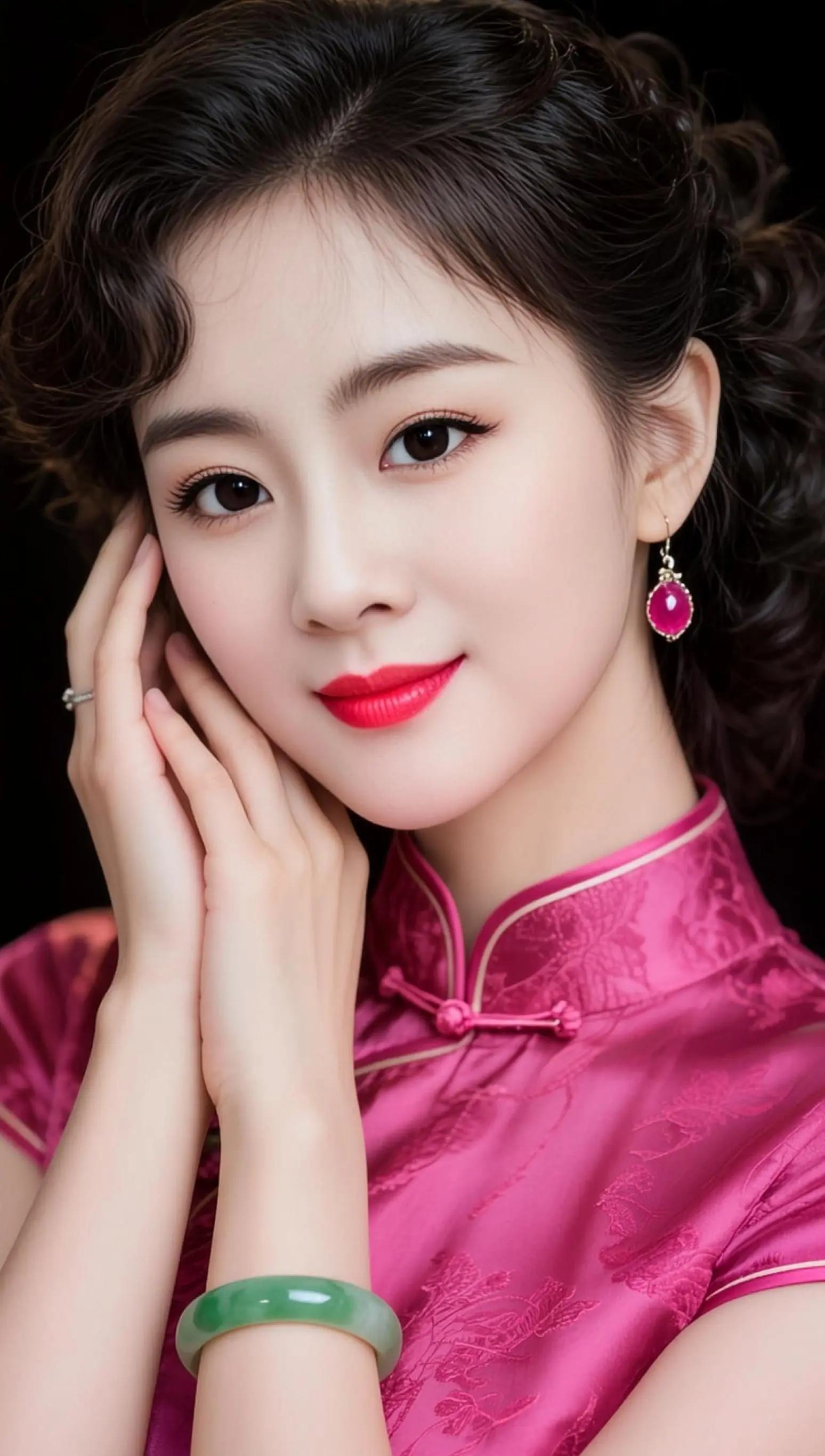 AI复古旗袍写真 随变ai随便玩