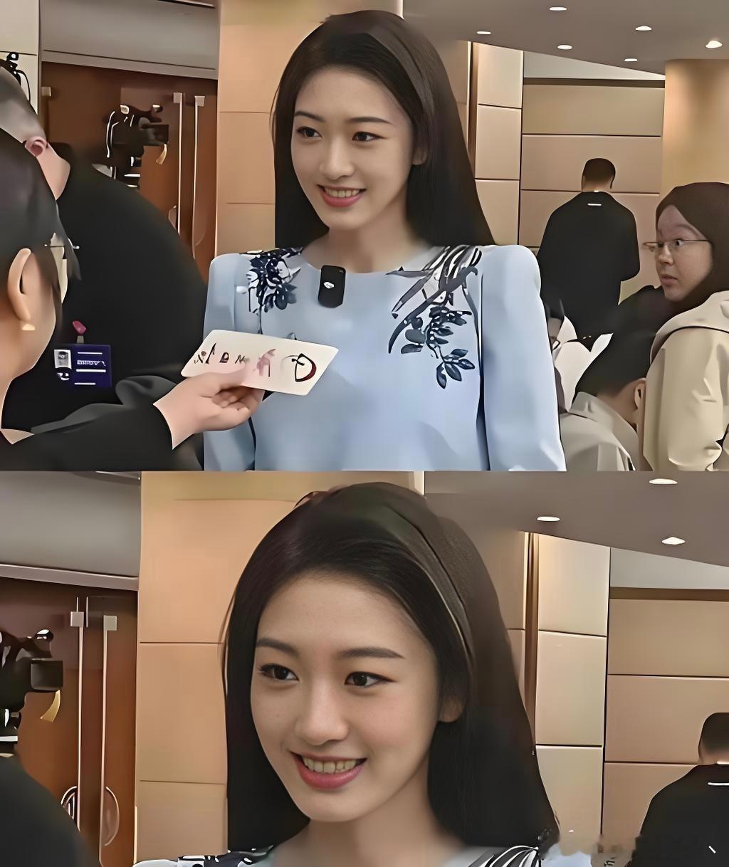 体制内女生老好看了，央视镜头里，颜值跟一线明星有的一拼，绝了！ 