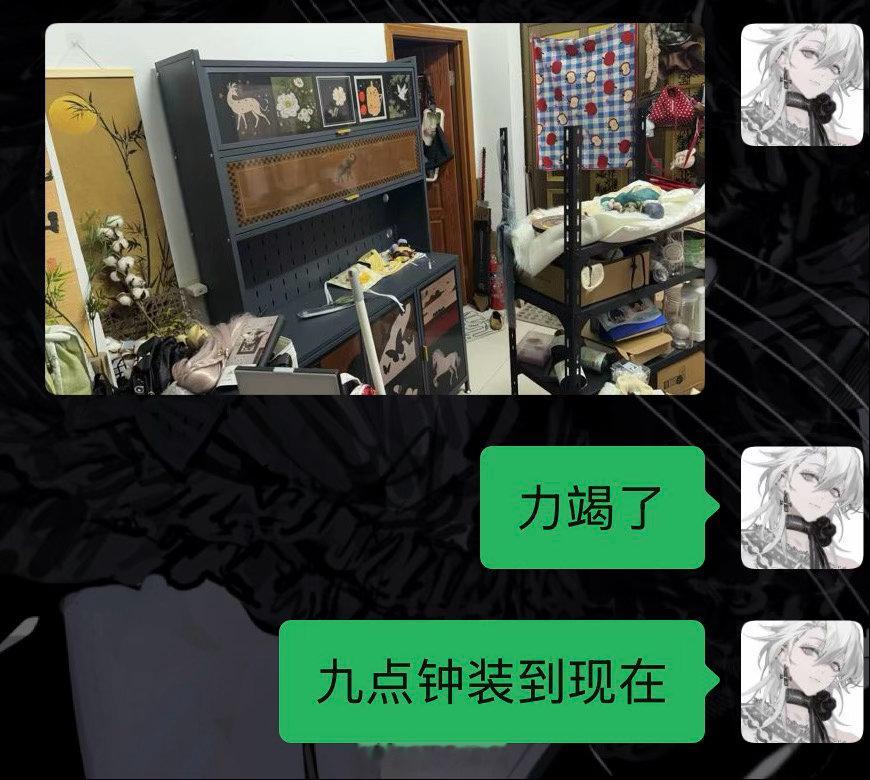 借着演高精力vlog把这个放了好几天的柜子组装好了 我晕