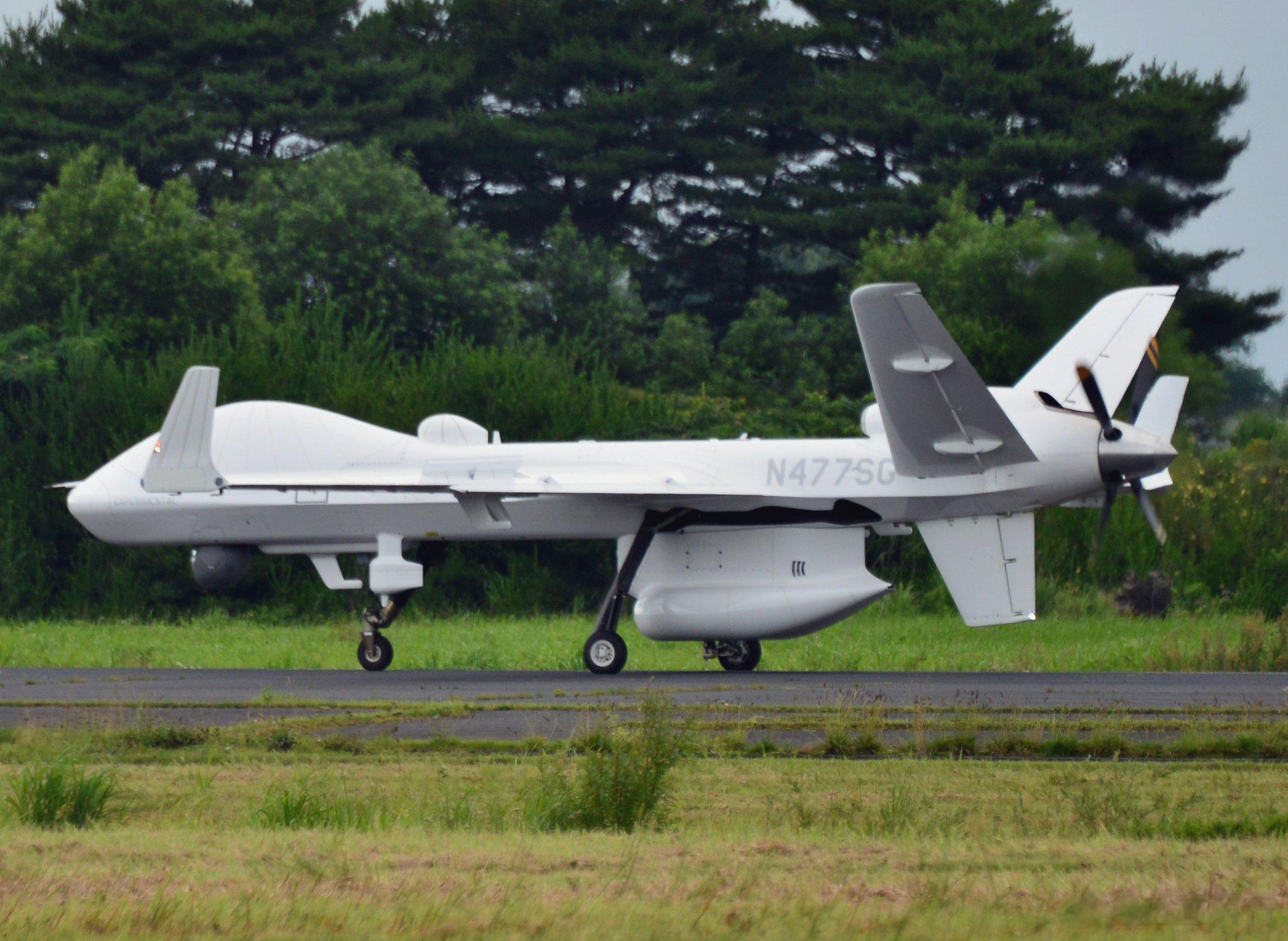 海上自卫队MQ-9B三号机交付八户基地#航空[超话]##武器装备[超话]# ​​