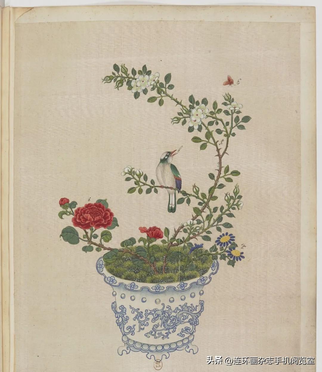 小盆景〔国画〕02〔甲虫〕