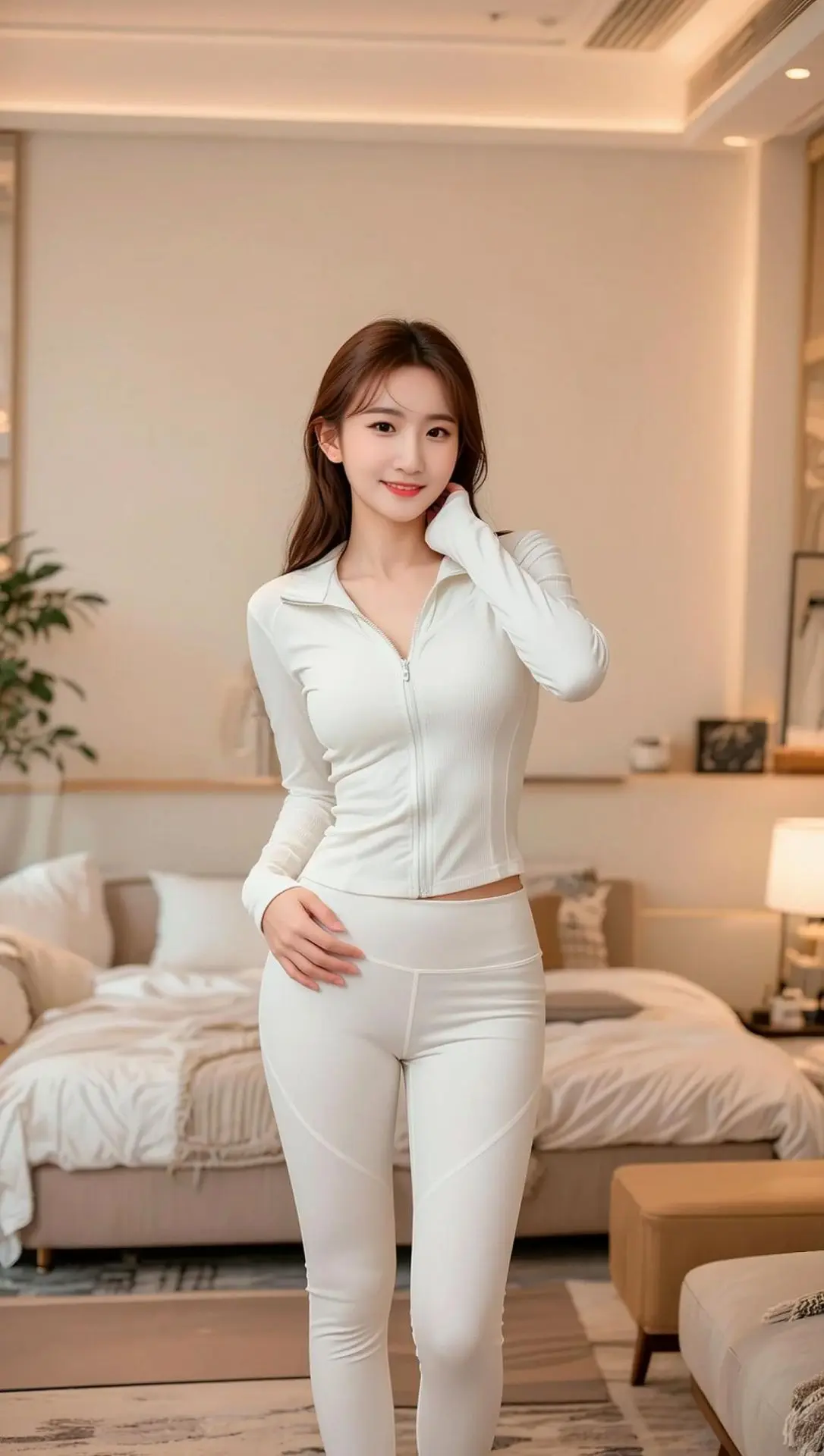 AI卧室素颜美拍 随变ai随便玩