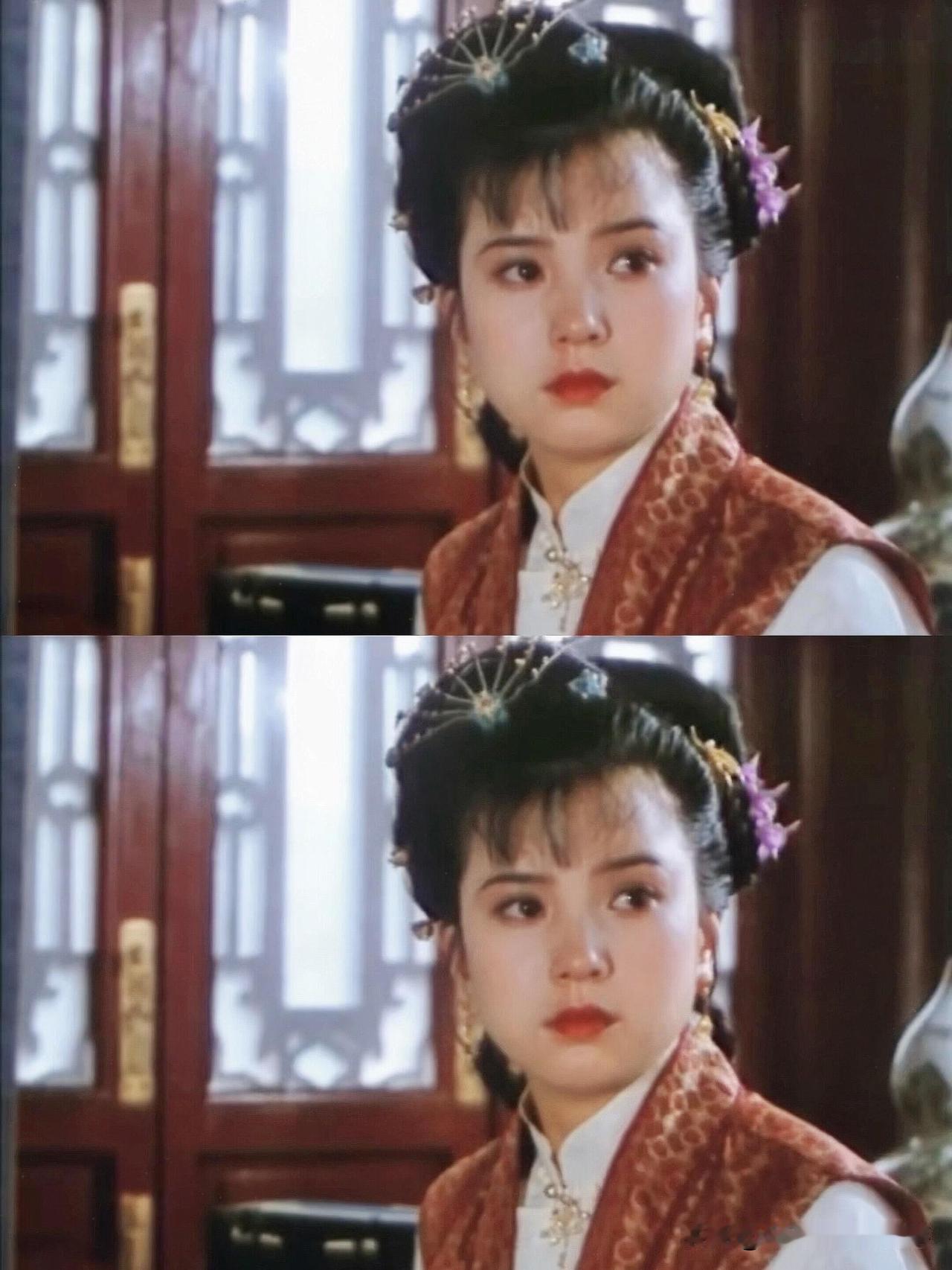 北影版红楼梦 杨世华版迎春，简直是从书里走出来的模样
 
聊起各版《红楼梦》的迎