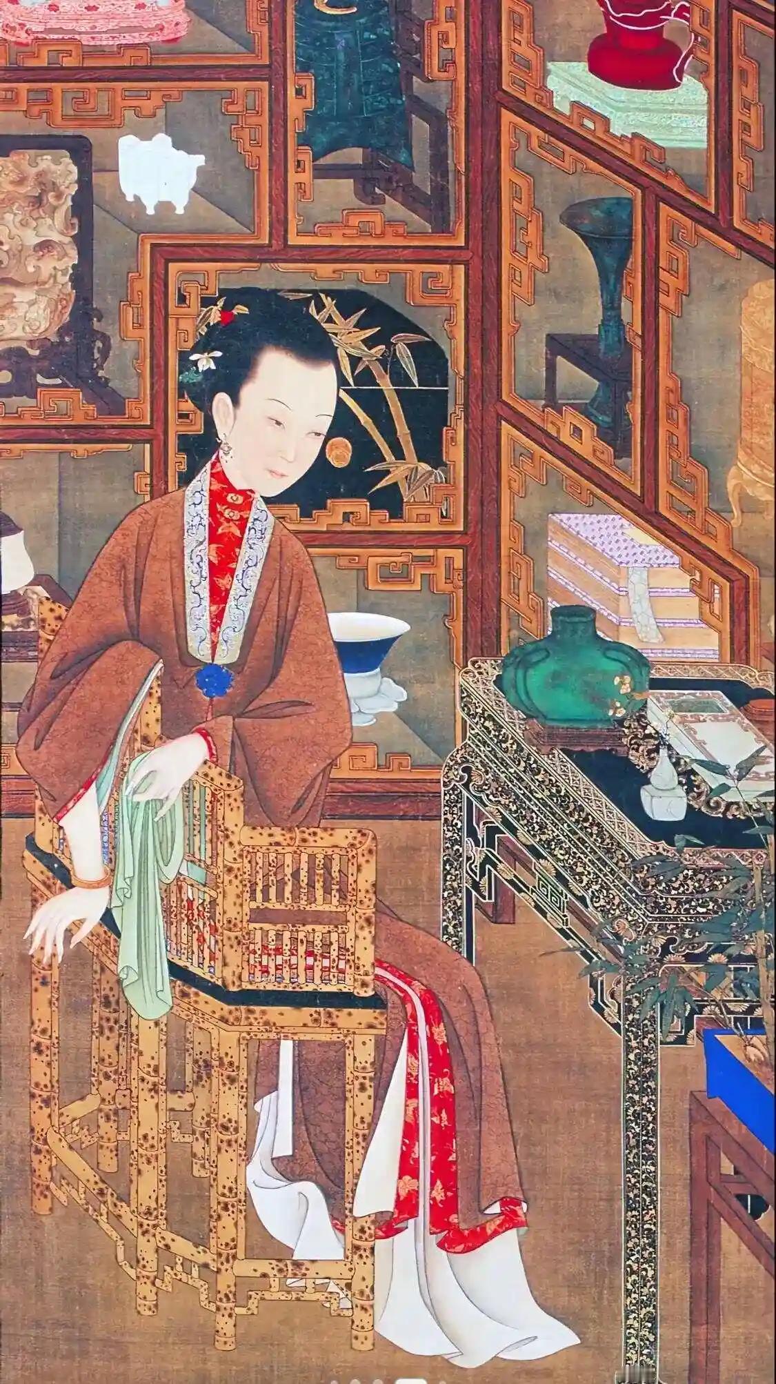 雍正晚年，一宫女从不打扮，每日只在御花园种菜，雍正却对弘历说：“等你登基，第一个