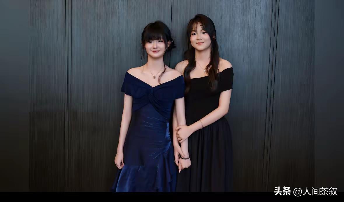 赌赢了！
​看到盛海琳陪两个女儿智智和慧慧过16岁生日的视频，既感动又羡慕。
​