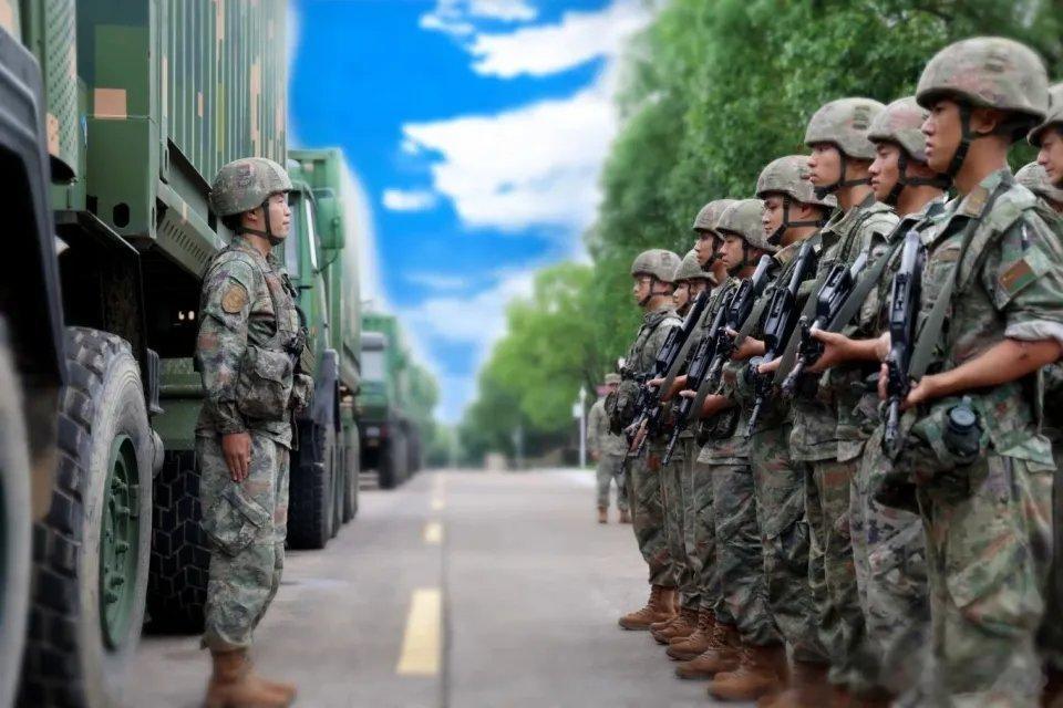兵马未动保障先行[拳头]联勤尖兵，时刻准备战斗！无锡联勤保障中心某部展开全要素、