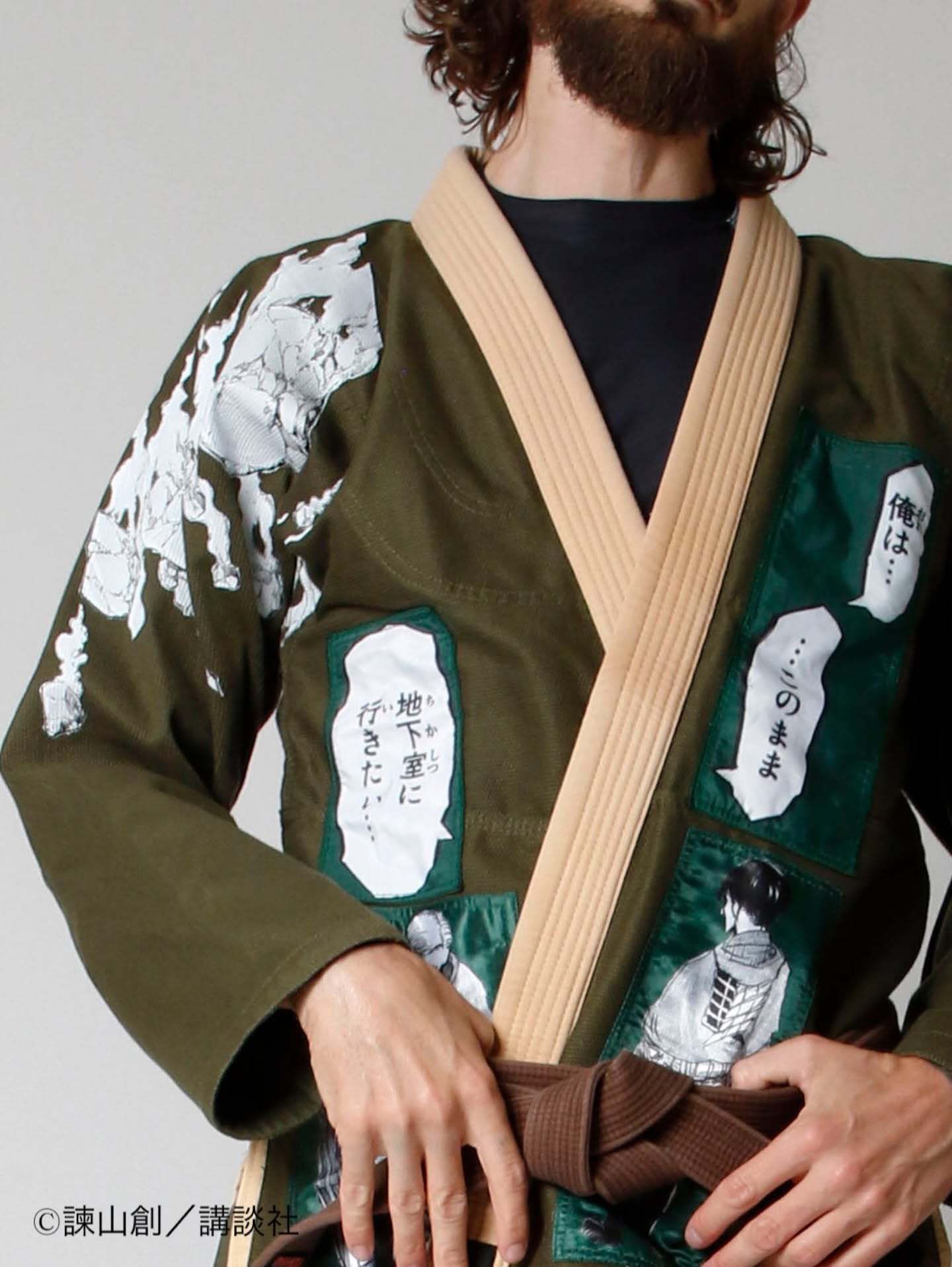 进击的巨人 「進撃の巨人」×武道格闘技メーカーのイサミ『進撃の巨人』与武道格斗用