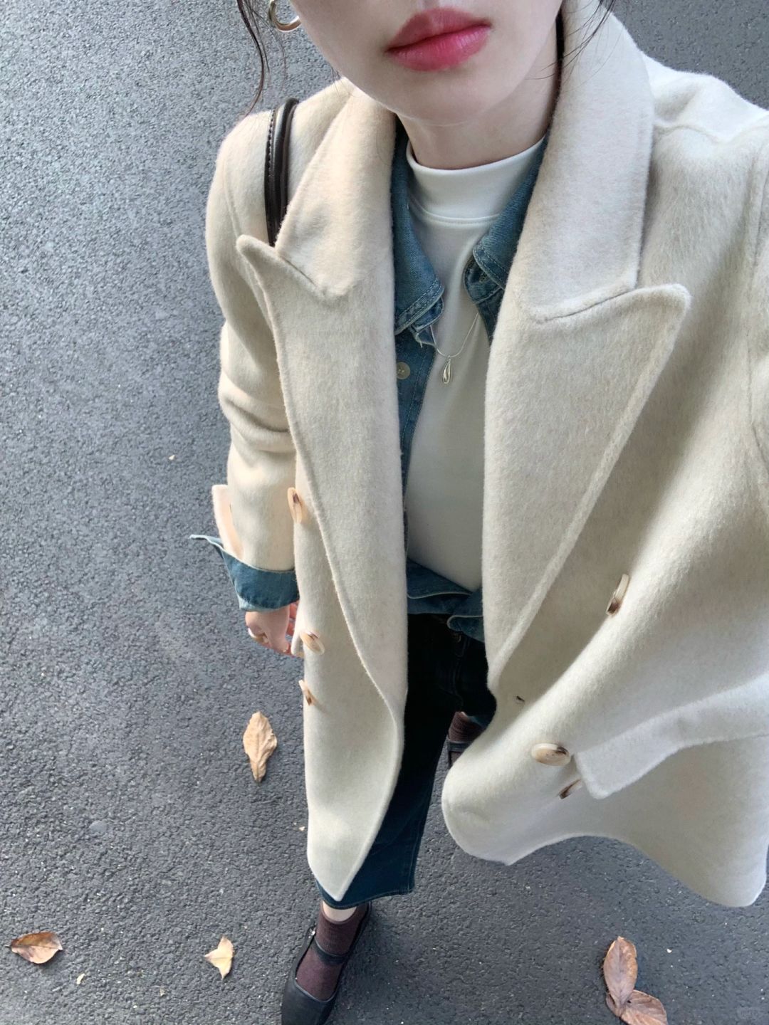 秋冬大衣叠穿的快乐