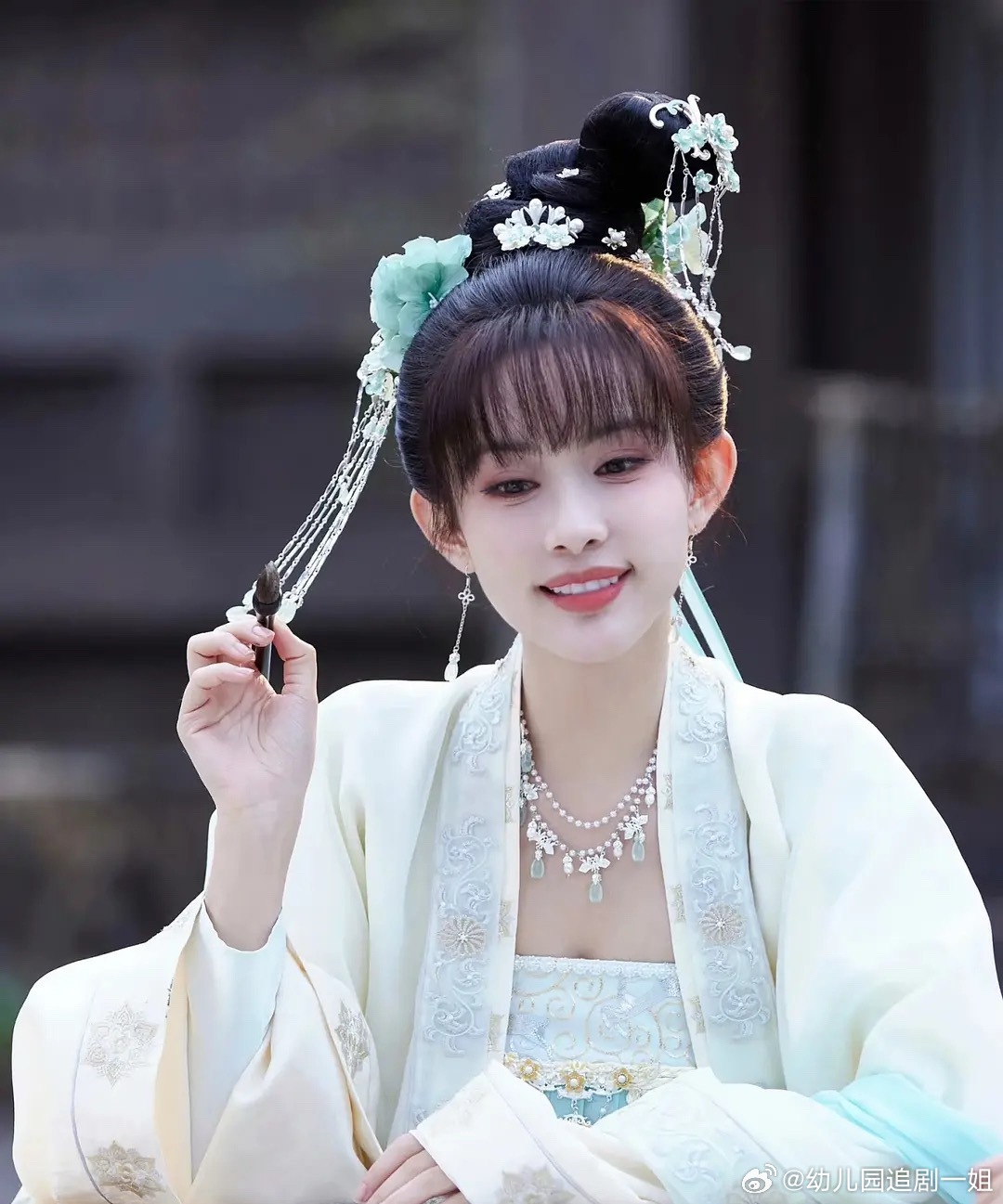 这有刘海也不好看啊