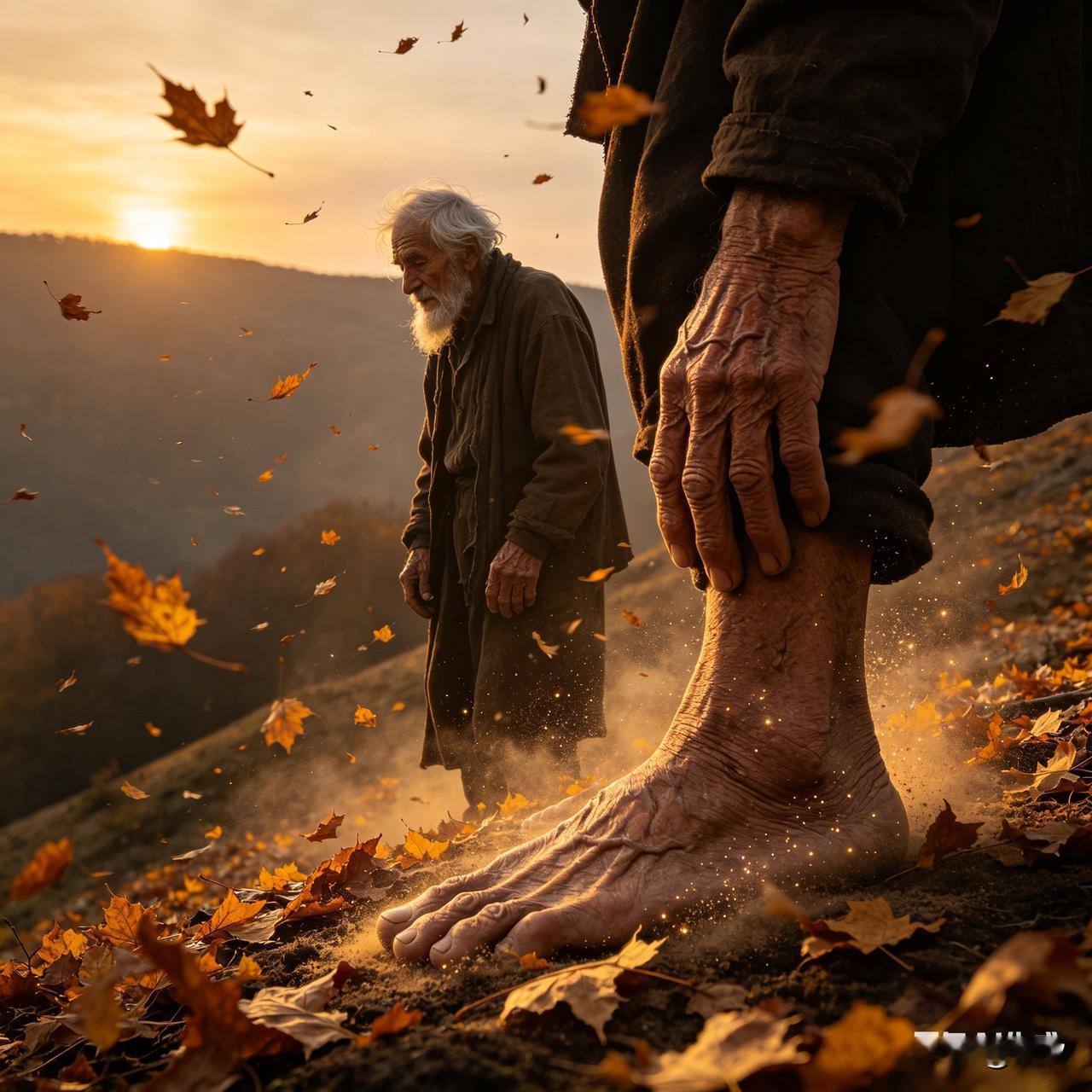 《苍老》
                 原创 | 東汐

阻挡不了苍老 秋风