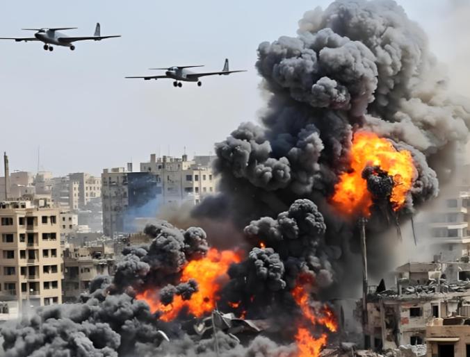 炸的就是美国军工厂！当地时间 2 月 16 日，美国民主党参议员布卢门撒尔访问基