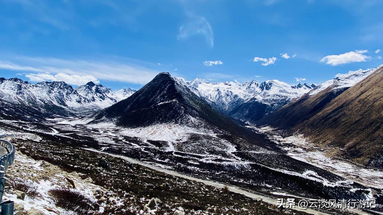 红军长征时翻越过的海拔最高的大雪山之一、川西秘境党岭至玉科大草原的多杰玉崇垭口，