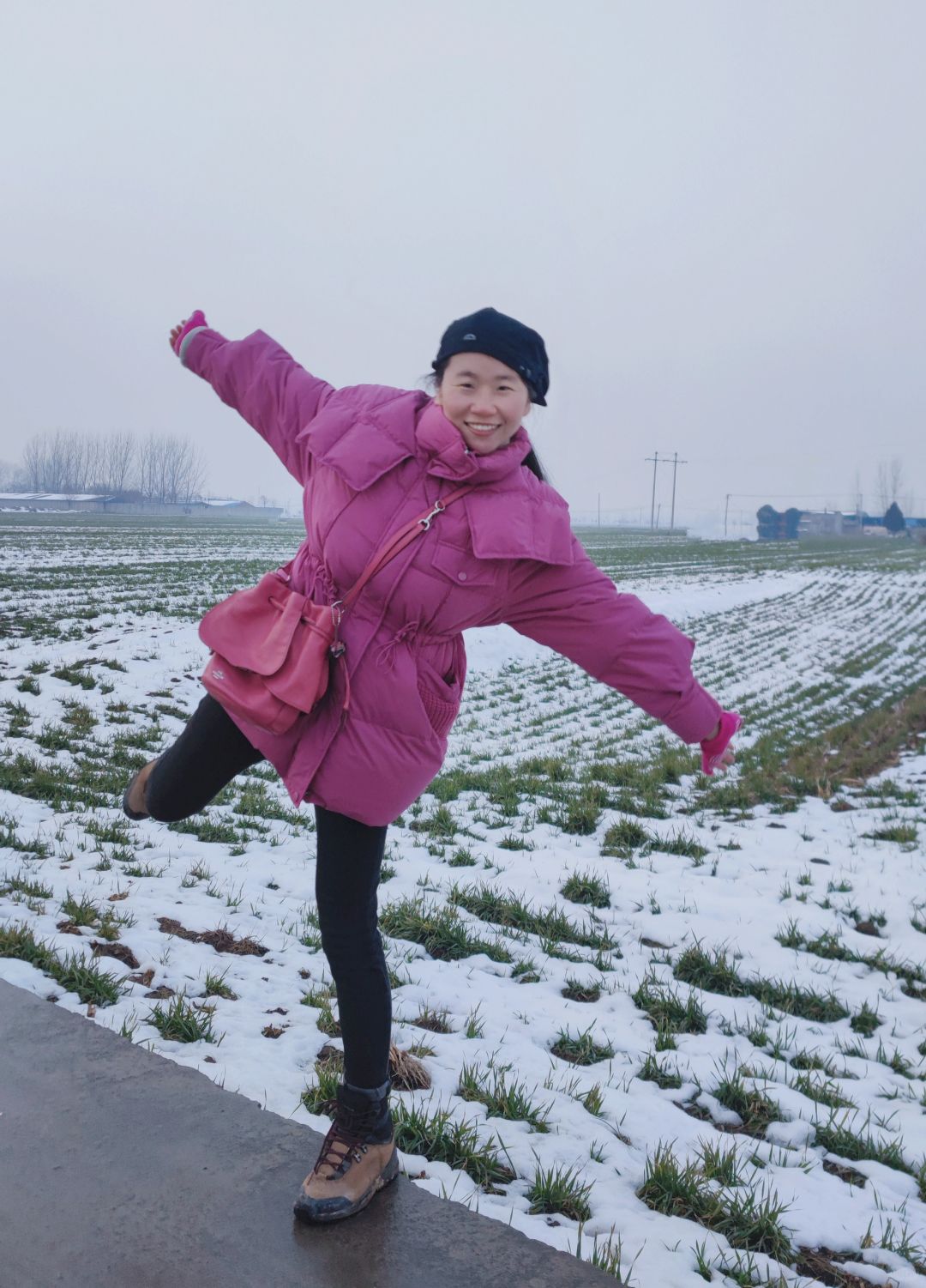 回家过年，雪地溜达❄️被小时候的记忆撞击了