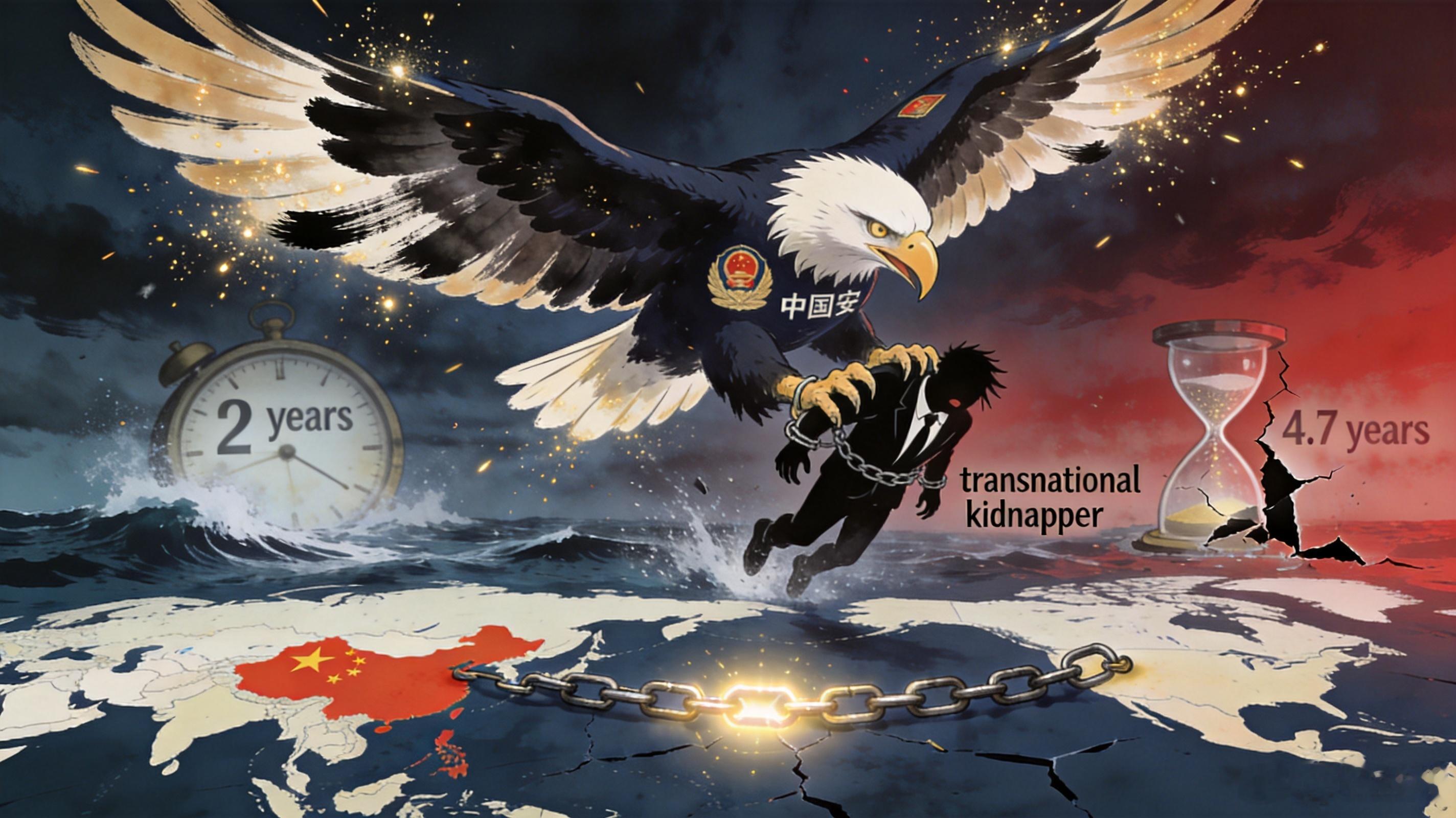 境外绑架杀人嫌犯被遣返：大国执法没有法外之地两个月前我在一条微博里说过，中国公民