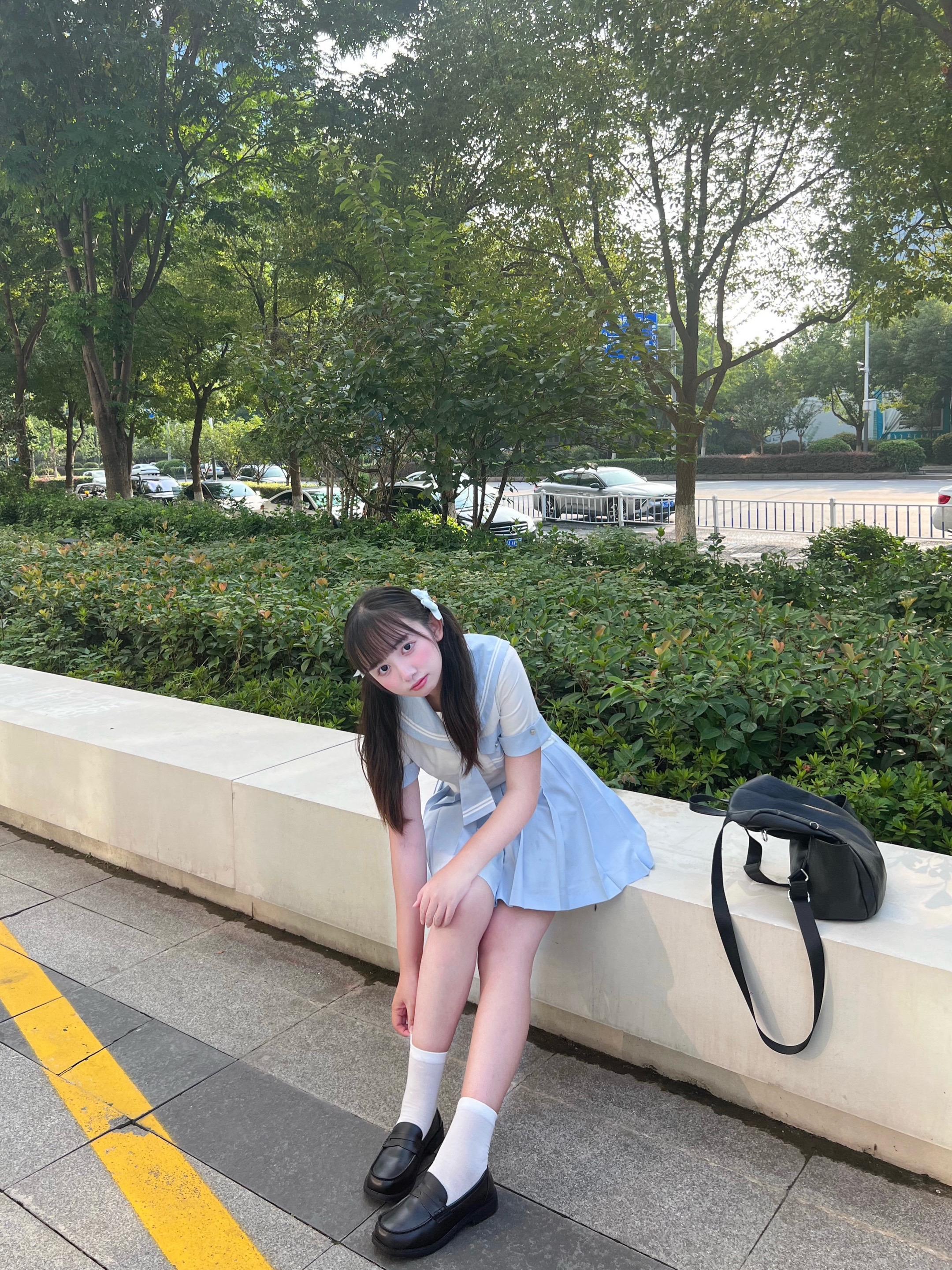 27岁穿水手服也很好看！