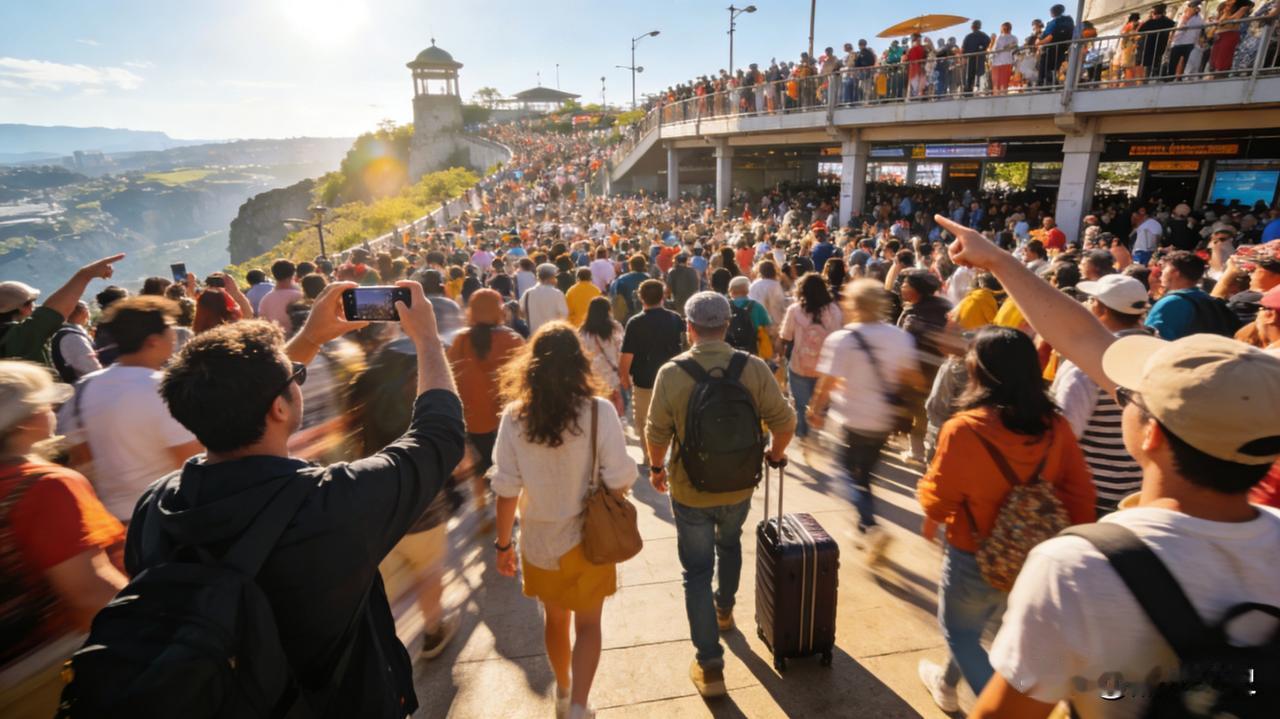 为什么旅游点永远是人满为患?
不是景点太火，而是供需严重错配。
 
时间高度集中