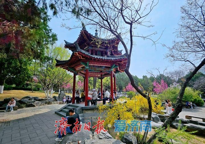 春色满园焕生机、萌兽相伴赏春光，济南动物园迎来最美踏青季！3月29日，走进济南动