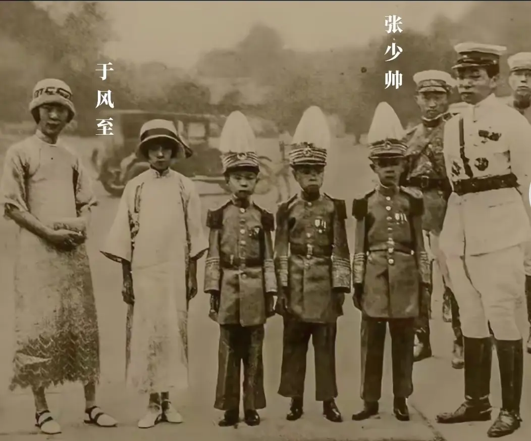 历史 珍贵影像 少帅张学良 于凤至