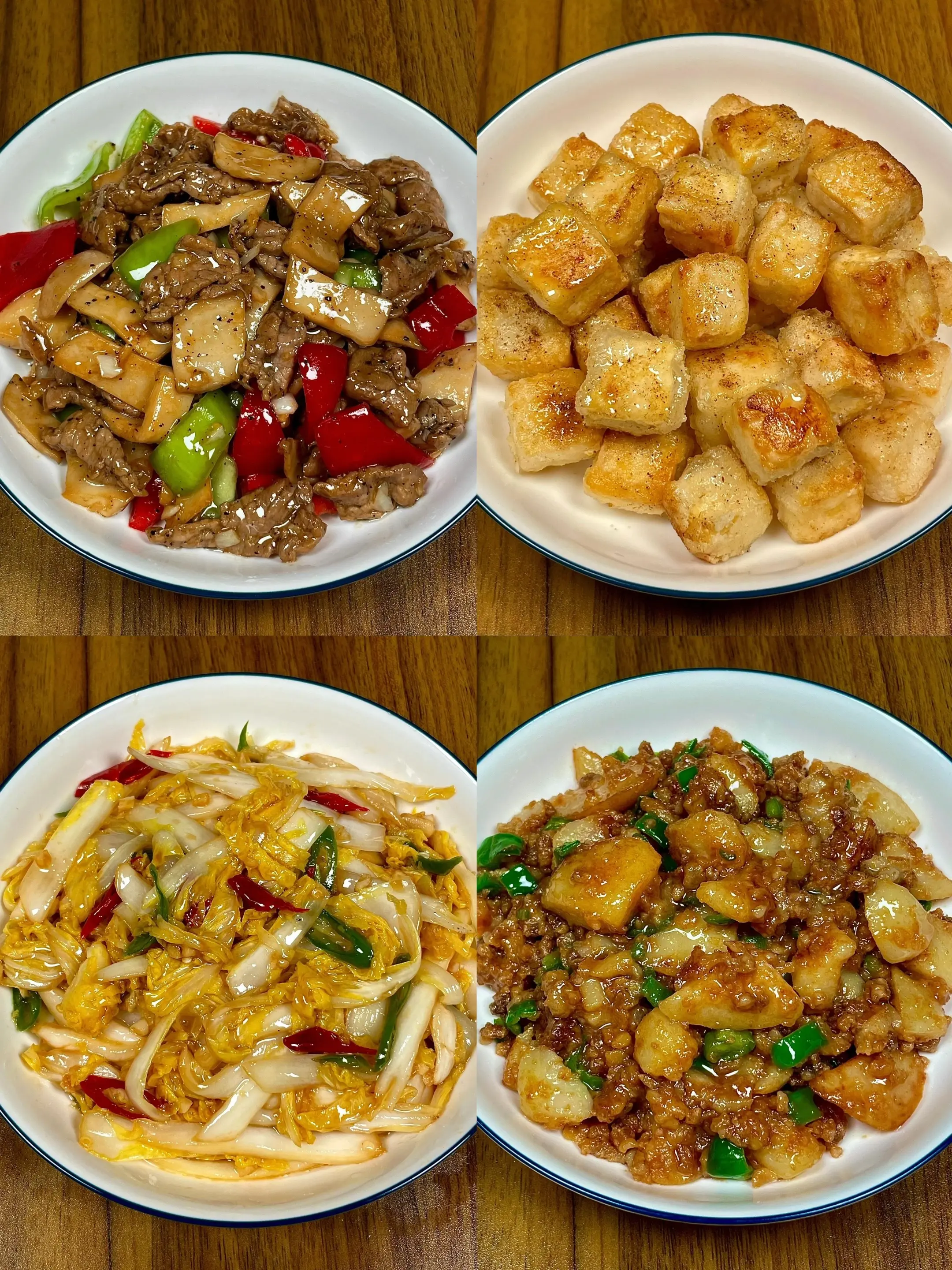 分享4道家常菜的做法，下饭晚餐不重样。我的厨房日记下饭神器