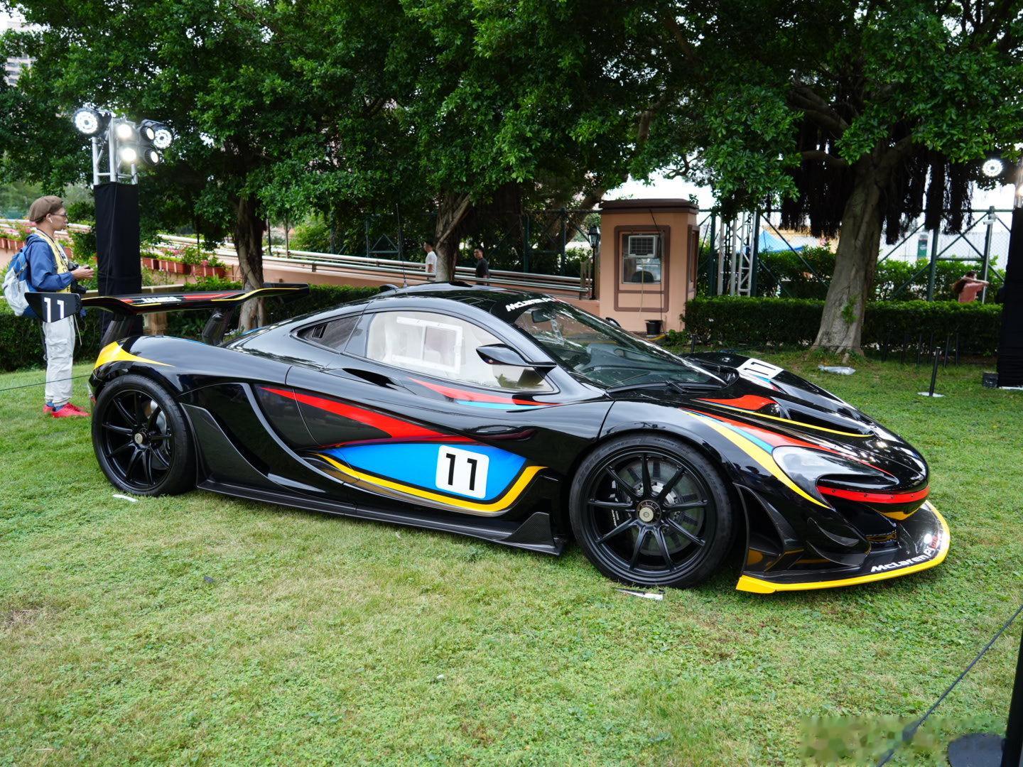 #shen车视界#【香港黄金海岸车展】3/36赛道日玩具专区迈凯伦P1 GTR 