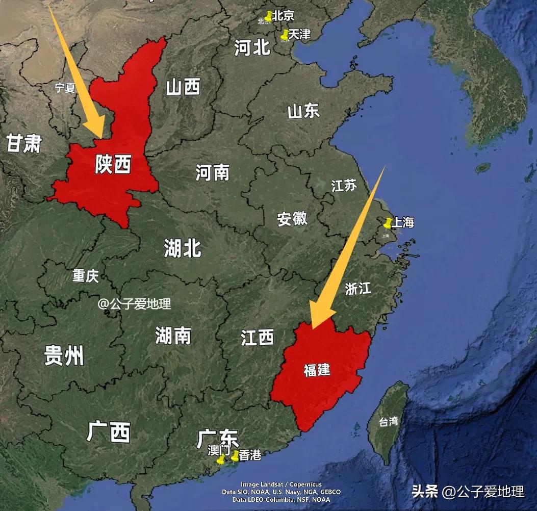 日本全面侵华时，为什么没有打陕西和福建呢？
当年日本鬼子在中国土地上烧杀抢掠，大