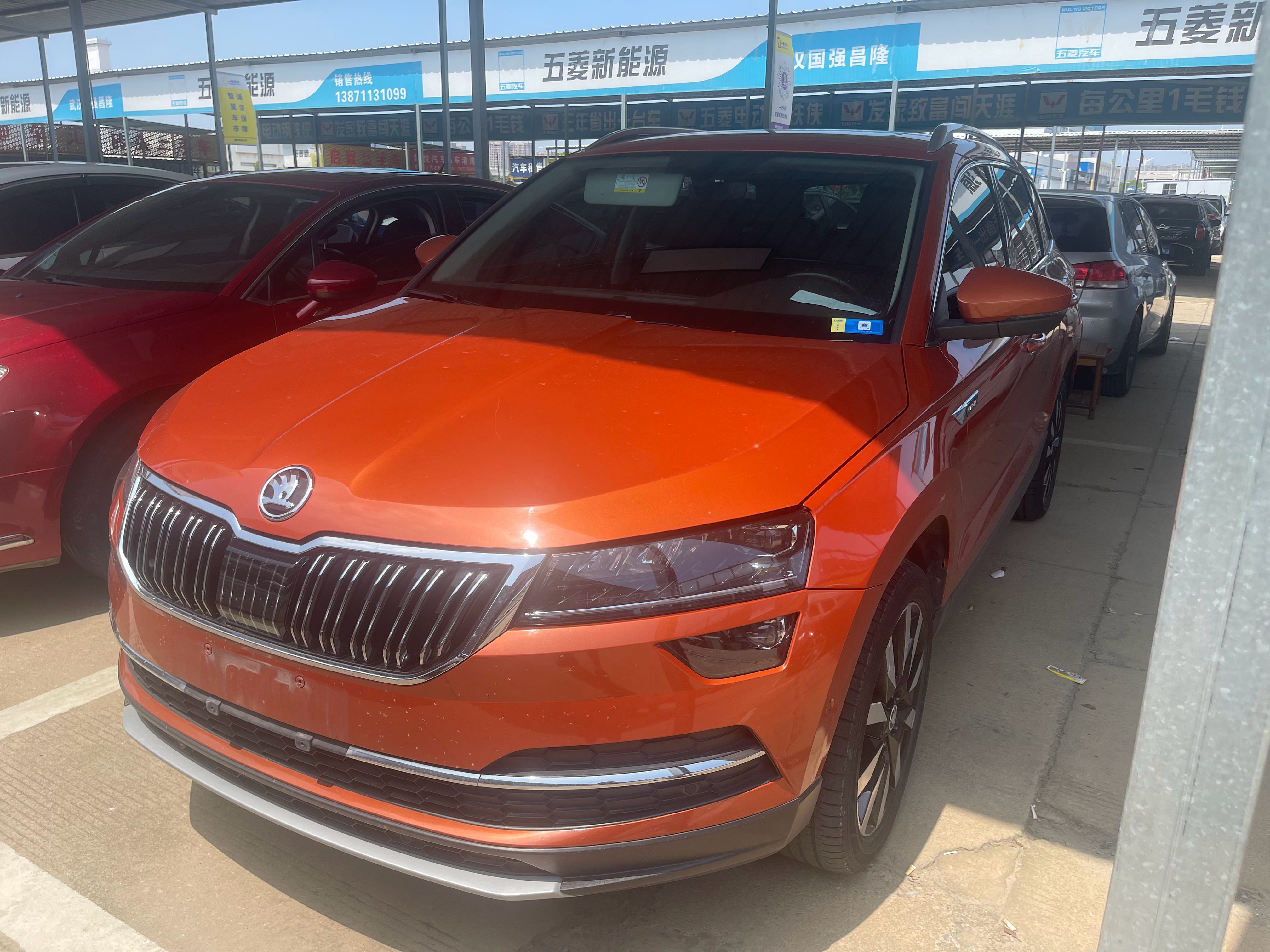 新到一台斯柯达科洛克 2018款 1.4T 旗舰版  8万公里原版车况 配置丰富