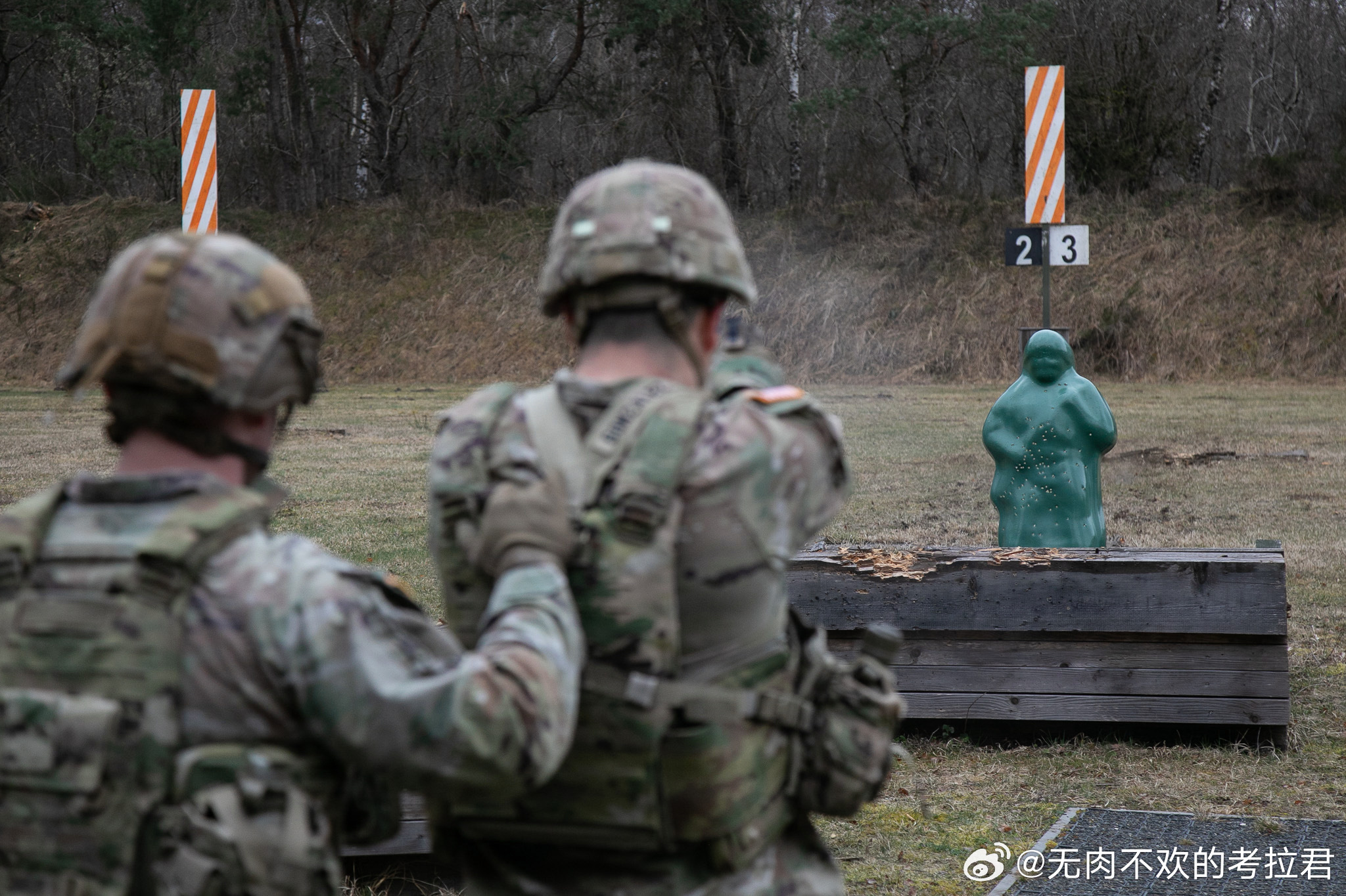 2026年3月2 日，德国格拉芬沃尔训练区，M17靶场射击训练。 