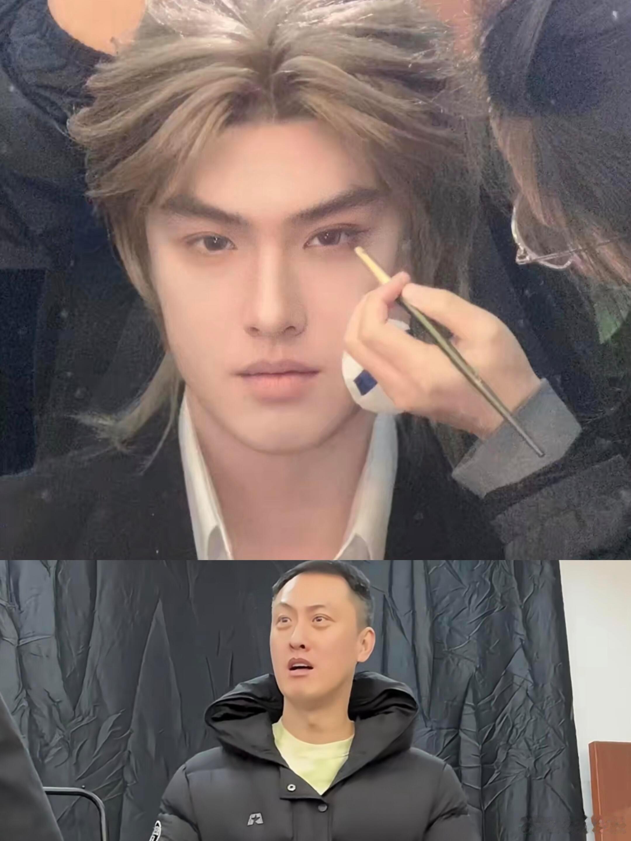 许君聪爆改成某位故人‼️震惊宁静曾志伟 ​​​