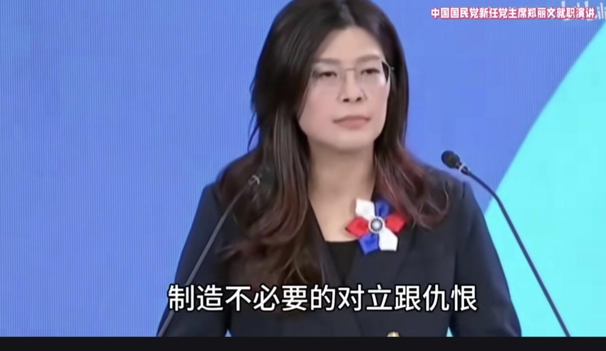 最近看了很多郑丽文的演讲，从目前表现出来的言论看，还是非常值得赞扬的，希望她能够