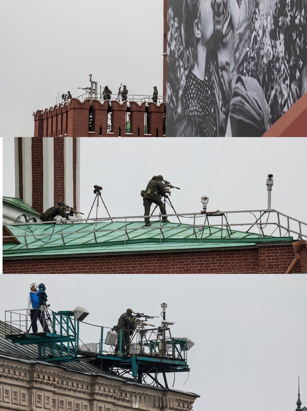 莫斯科胜利日阅兵期间红场加强了安全措施 ​​​