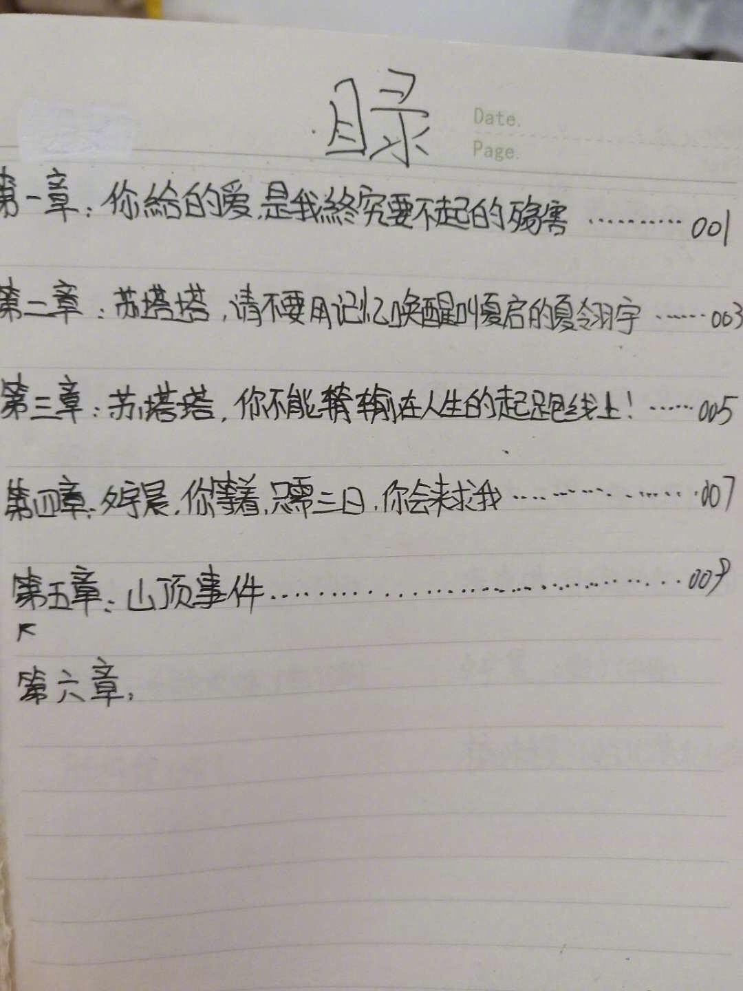 我怀疑每个女生都写过这种小说 ​​​