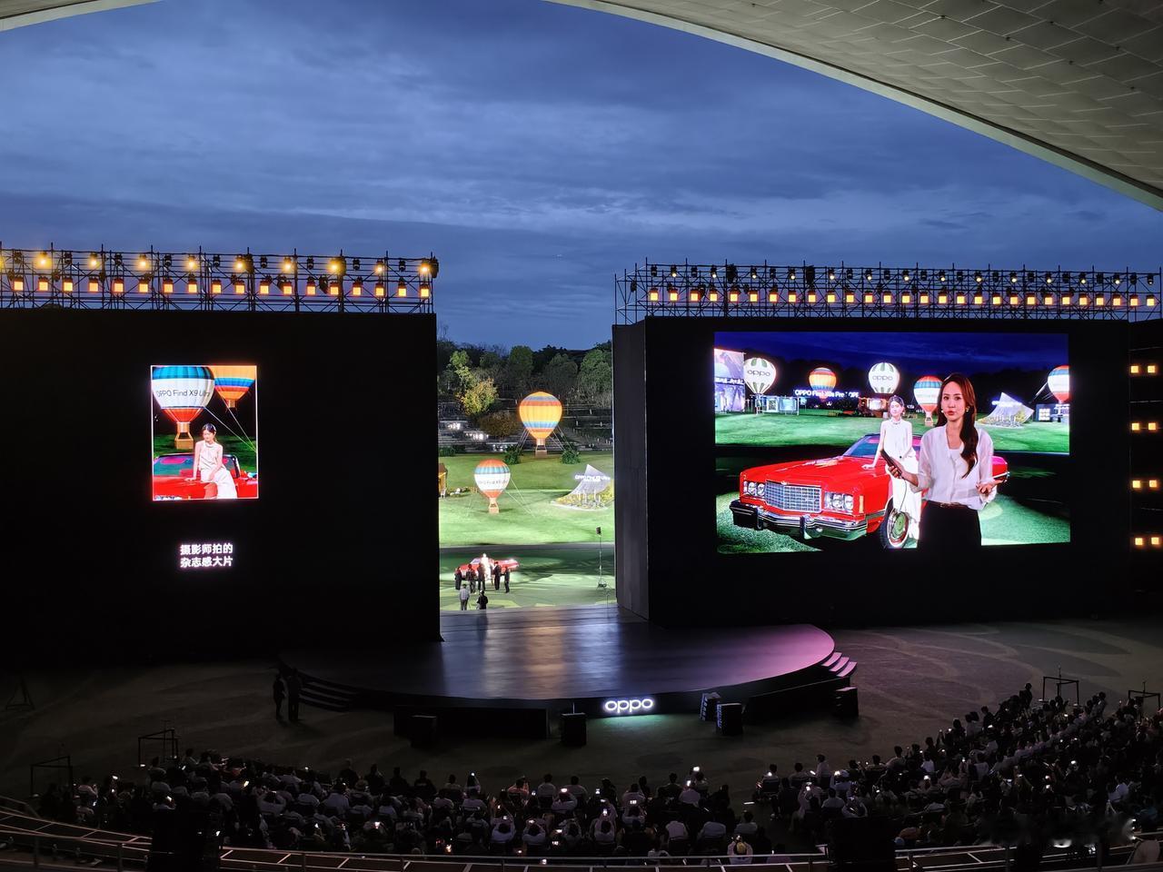 OPPO发布会经常搞这种现场演示，感觉这点挺好的，产品够自信，也不怕翻车[机智]