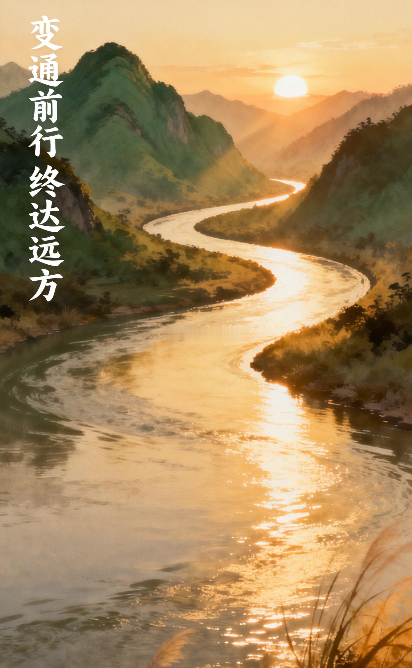 老话说山不转水转。山是眼前暂时不动的局面，水是仍可变化的方法。路被挡住时，不必一