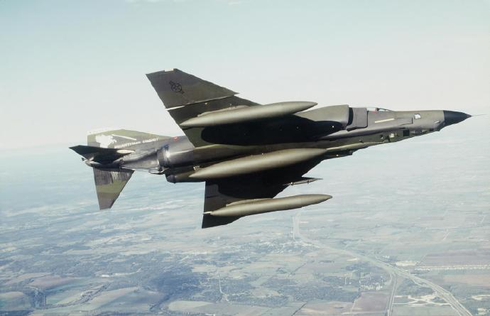 每天认识一件兵器 美国RF-4C“鬼怪Ⅱ”侦察机RF-4C“鬼怪Ⅱ”（Phant