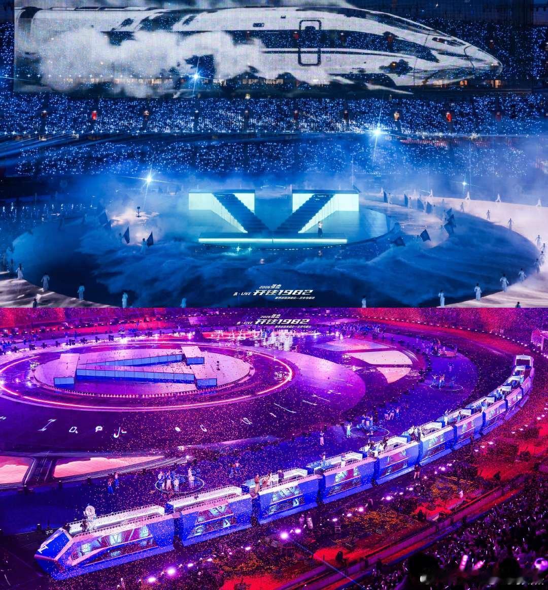 张杰站在华语乐坛舞美之巅 华语乐坛舞美天花板，张杰实至名归，现场的震撼程度根本无