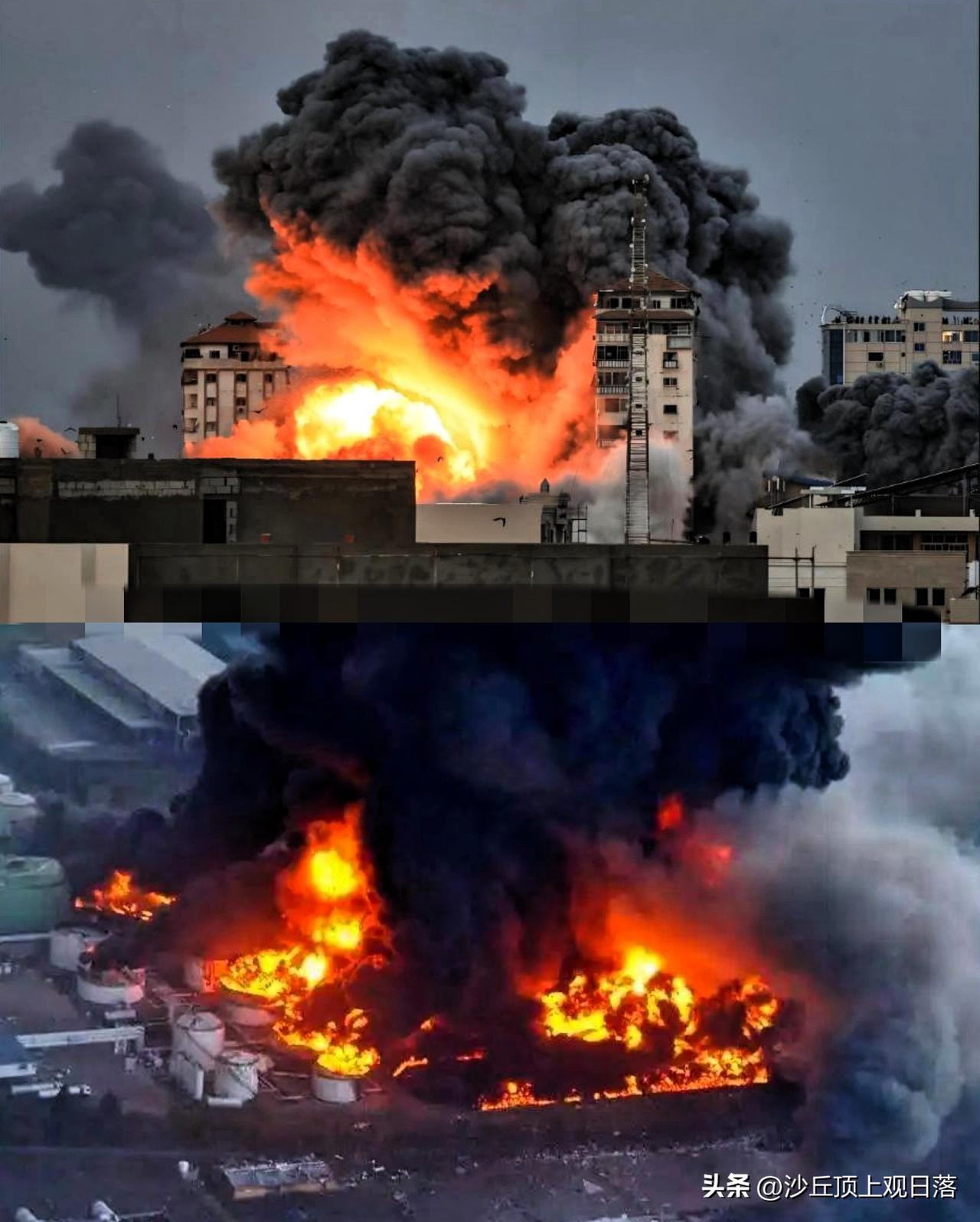 昨夜中东炸翻！
          伊朗+真主党联手猛攻五小时！
 
     