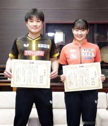 【目标下一个世界冠军，“希望在混合团体世界杯上再次夺冠”】张本智和、张本美和，瞄