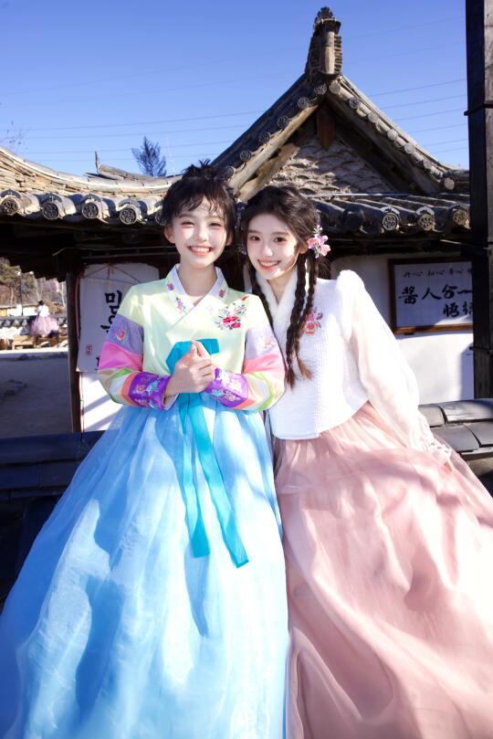 和闺蜜终于打卡上了延吉公主✨