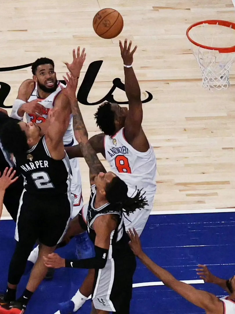 NBA官方总决赛MVP榜单更新，OG·阿奴诺比登顶，五位球员数据如下：1. OG