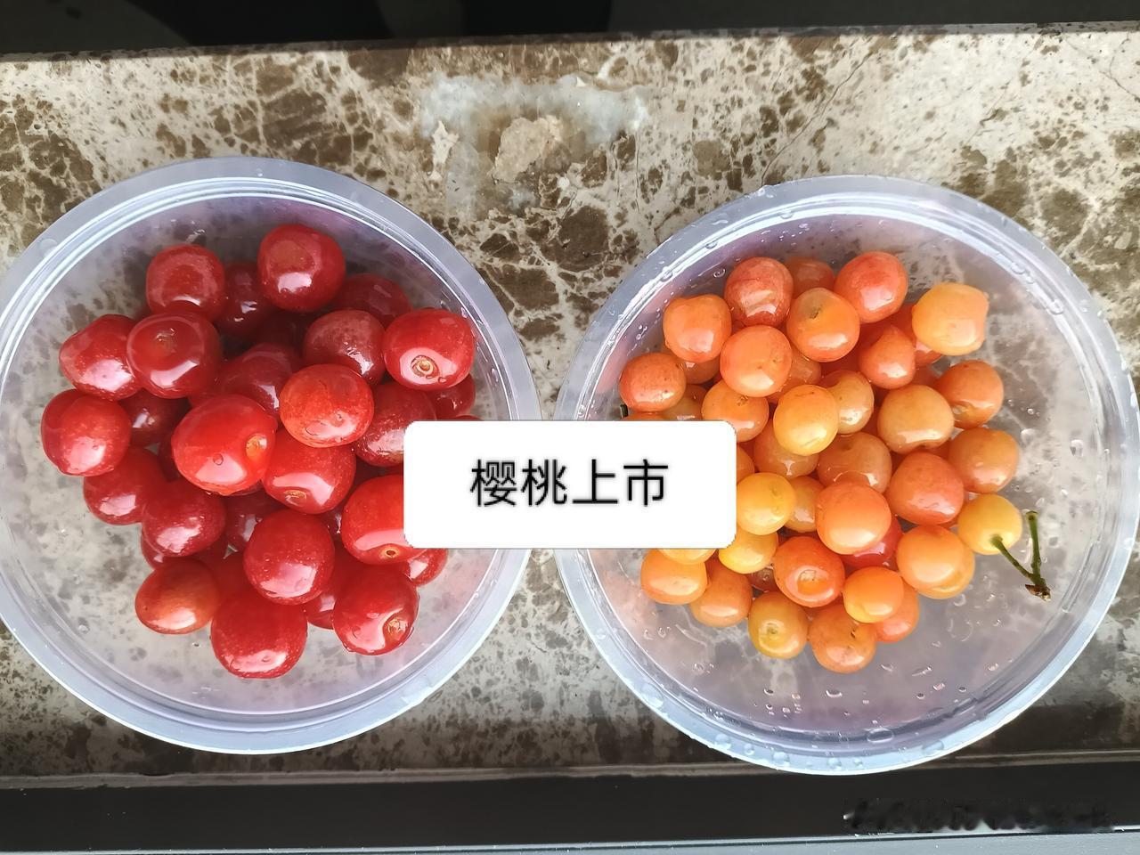 很荣幸，
吃到了2026年的樱桃🍒

🍒🍒🍒昨天我推送介绍樱桃的陋文，今