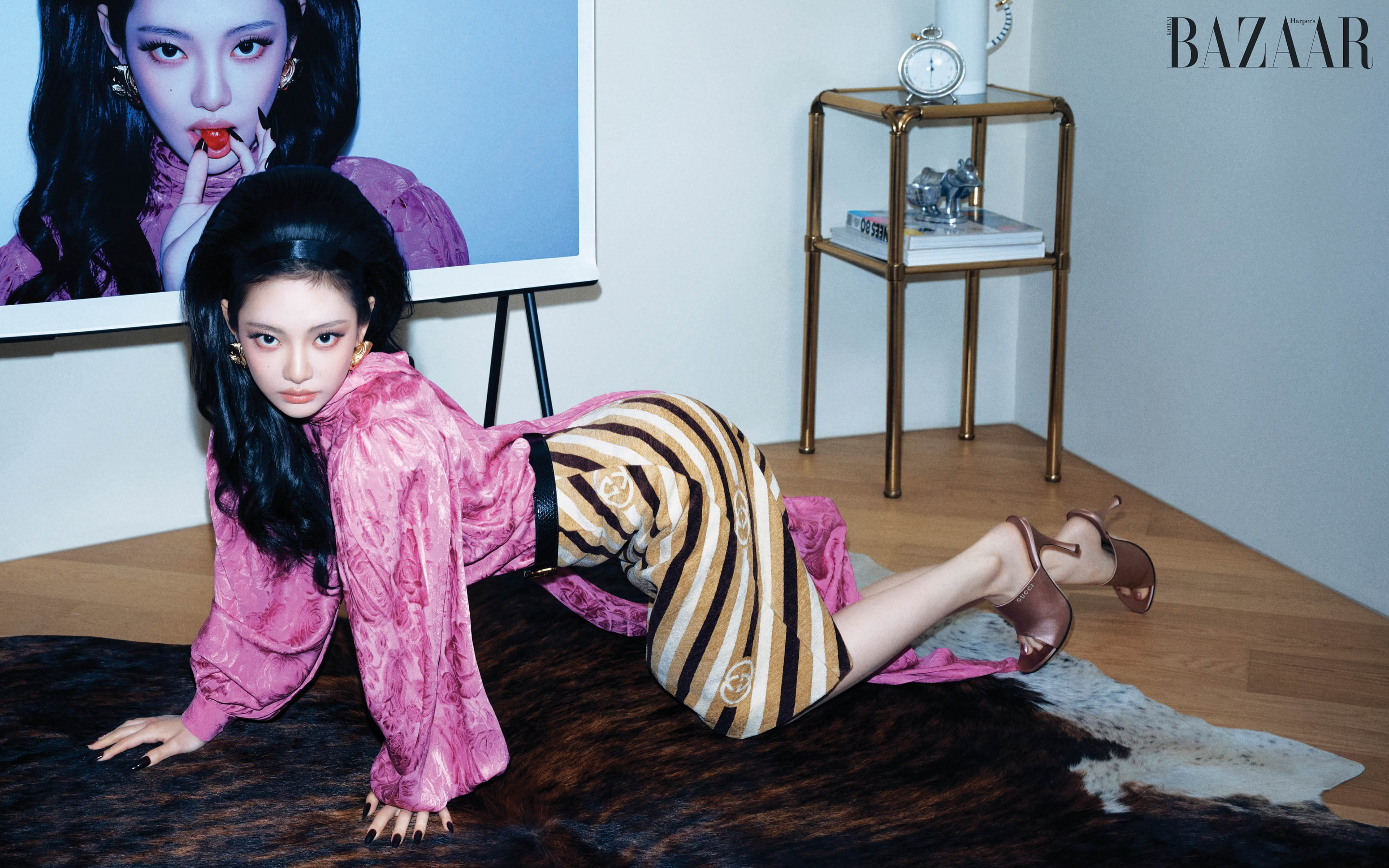 Harper’s Bazaar Korea时尚编辑发了几张内页图📸我的天哪！！
