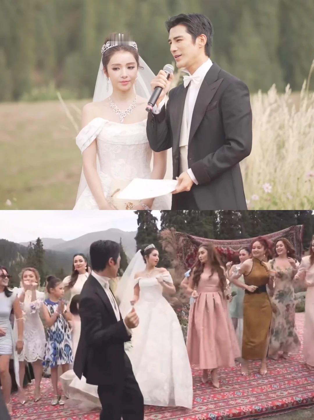 麦迪娜姜潮婚礼超多新疆美食 麦迪娜姜潮草坪婚礼~新疆美食真的好多啊！ 