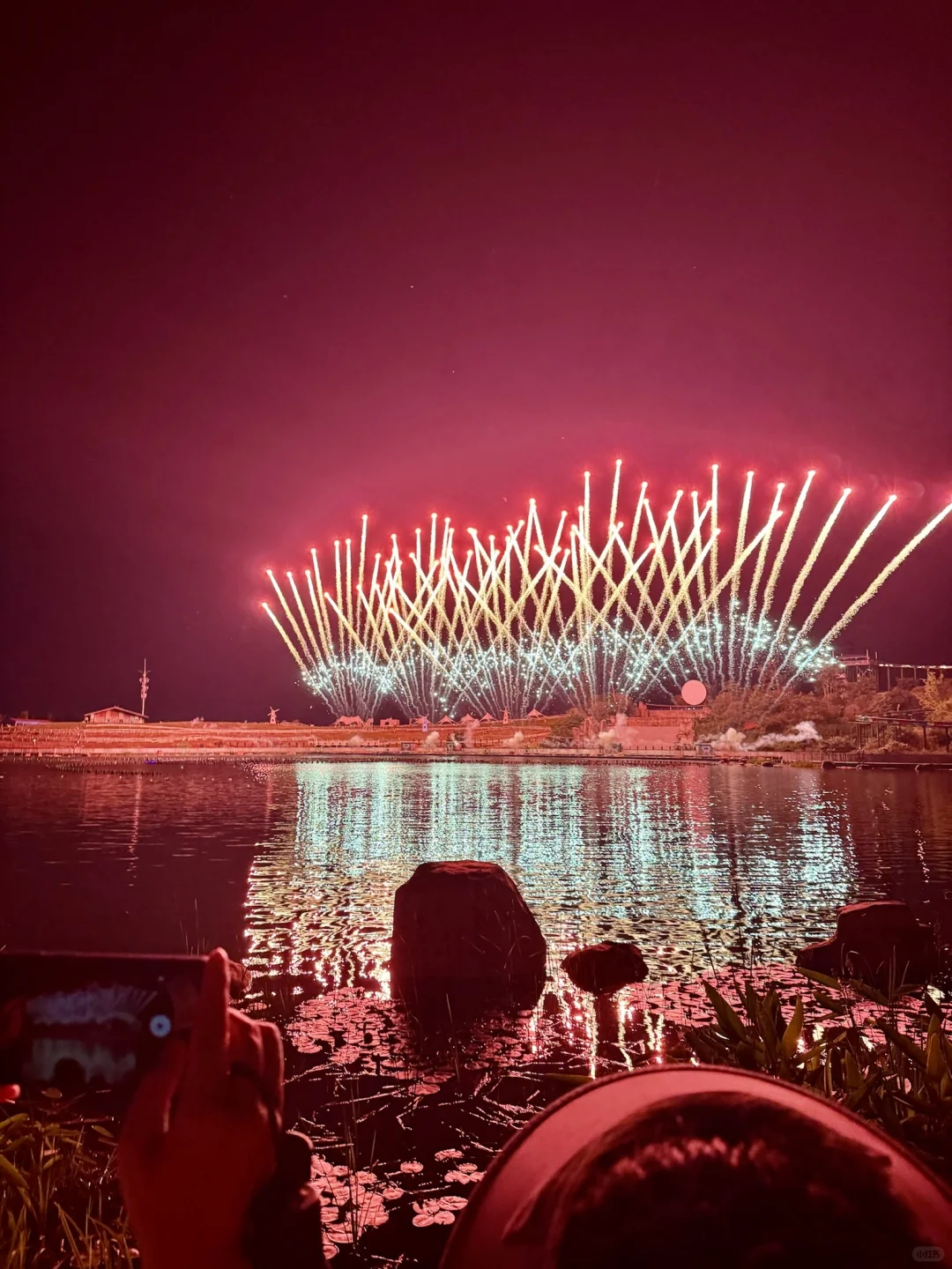 贵阳夏夜的浪漫💕天河潭烟花剧情秀🎆