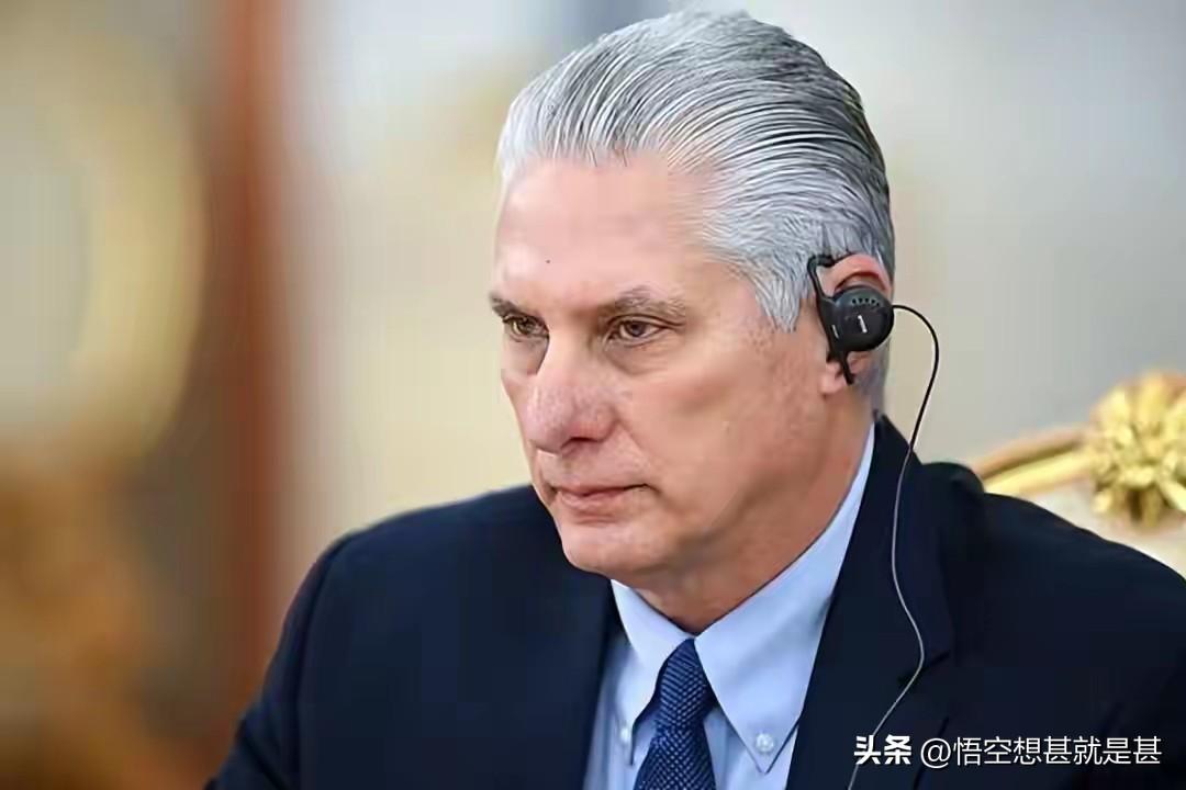 古巴说可以和美国谈，但是古巴只希望和美国谈关于解除经济封锁的事宜，对于我的上层建