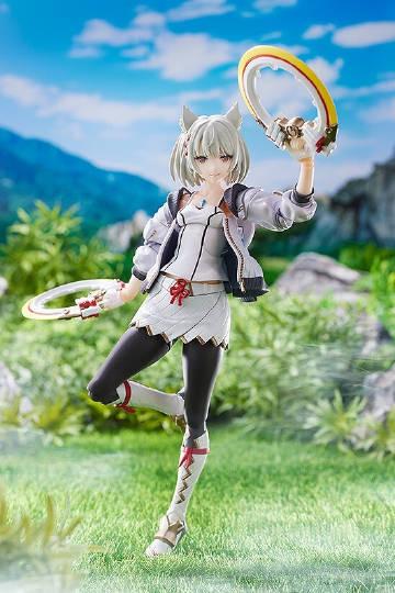 《》弥央 figma手办 预订今日开启，手办附带喊叫、闭眼、微笑等表情替换和笛子