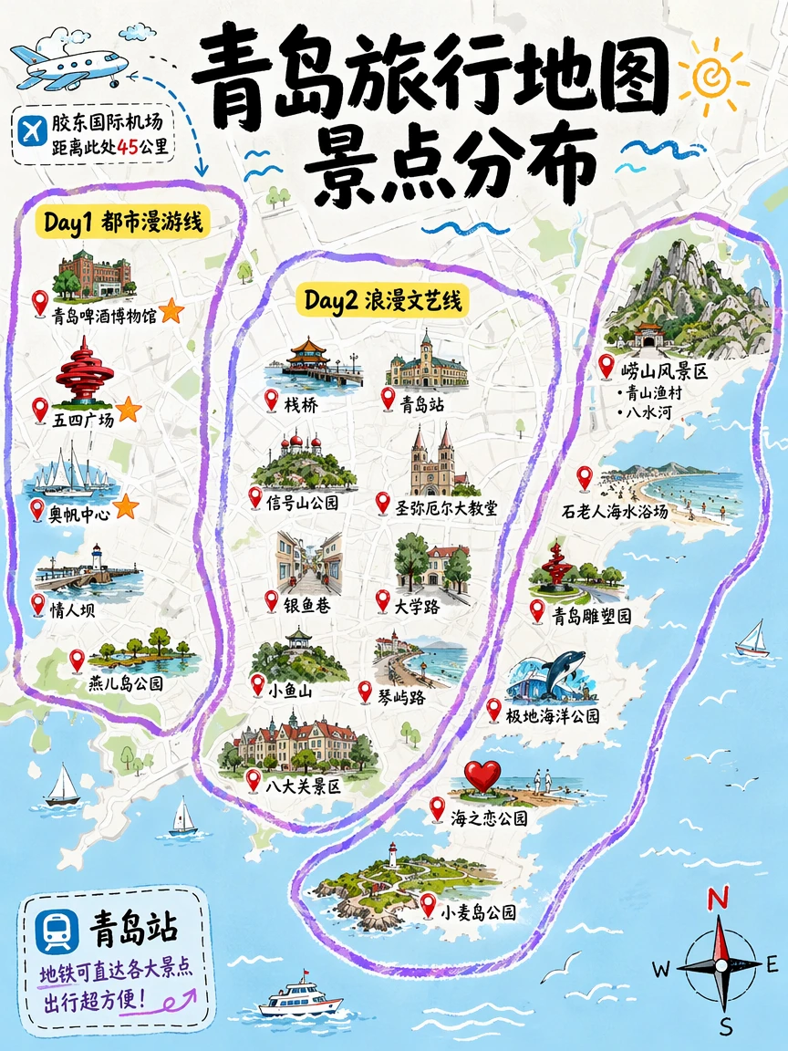青岛三日游攻略｜周传雄青岛演唱会版