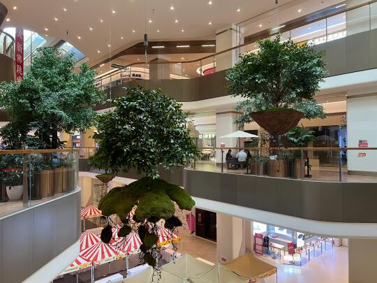 北京芳圆里大型天空之树安装图