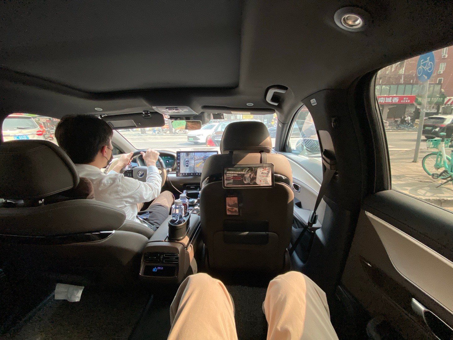 每次坐专车打到汉EV都觉得，专车还得是比亚迪。比亚迪比亚迪汉ev专车 北京