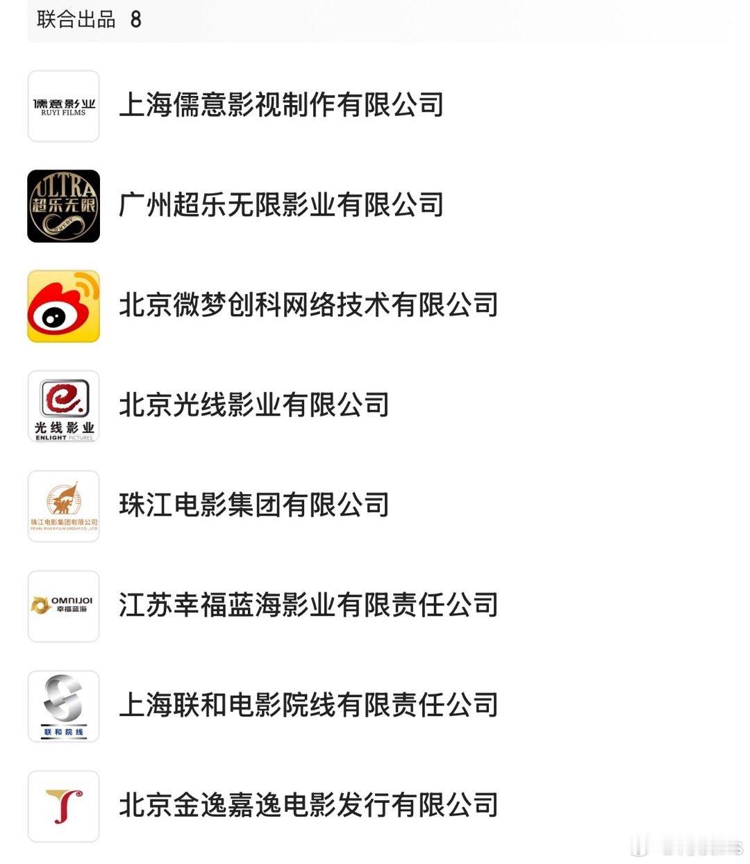 电影《飞驰人生3》出品方出品：亭东、猫眼、大麦、万达、博纳、中影、开心麻花、横店