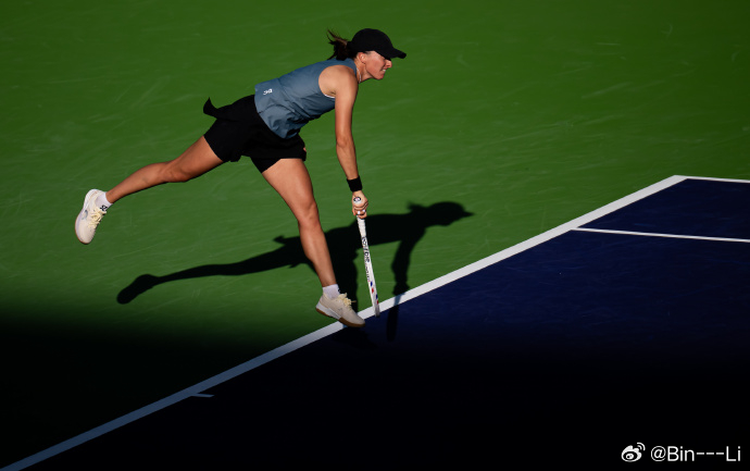 斯瓦泰克强势复仇WTA1000印第安维尔斯站第三轮，两届赛会冠军、2号种子斯瓦泰